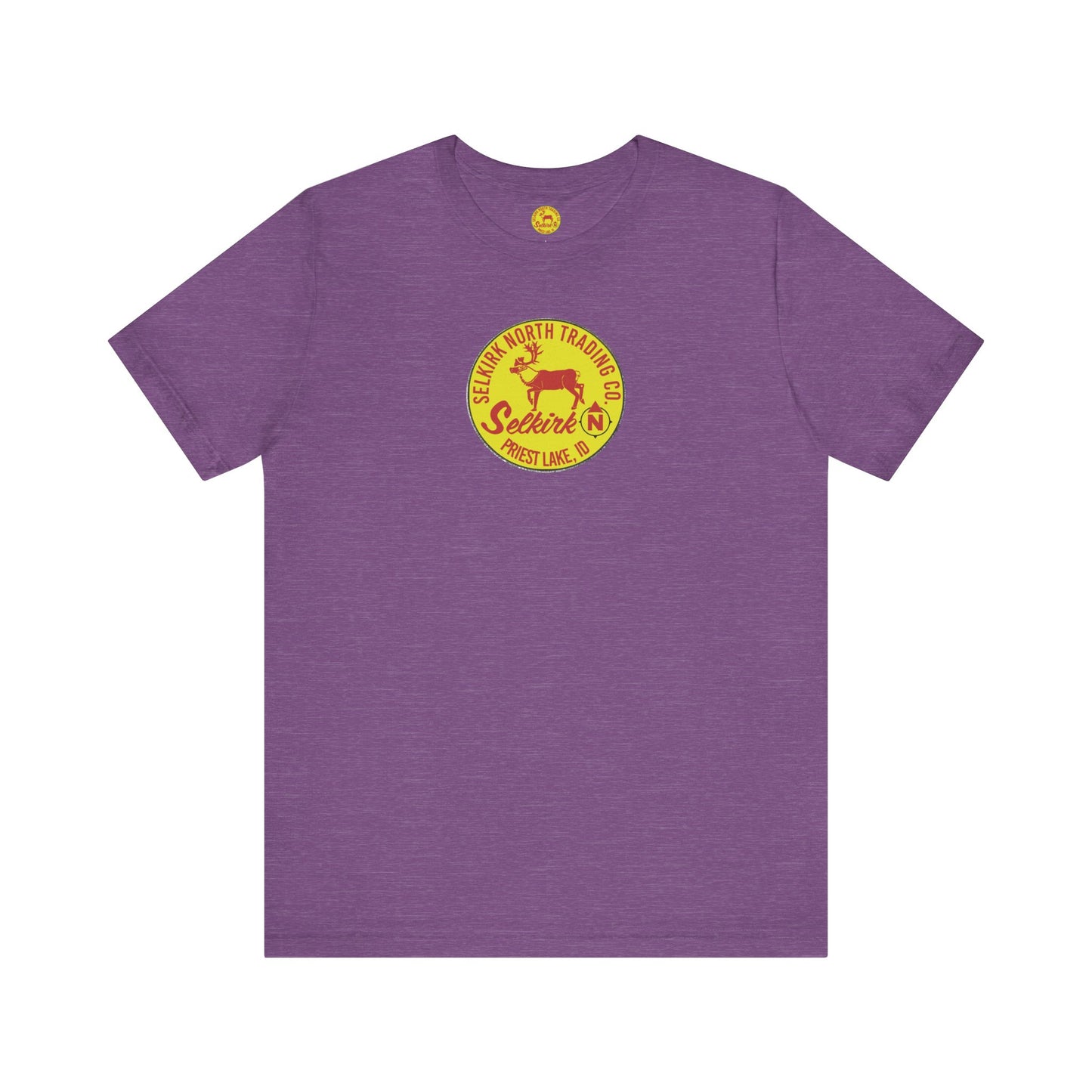 Vintage Caribou Patch - Unisex Jersey Tee
