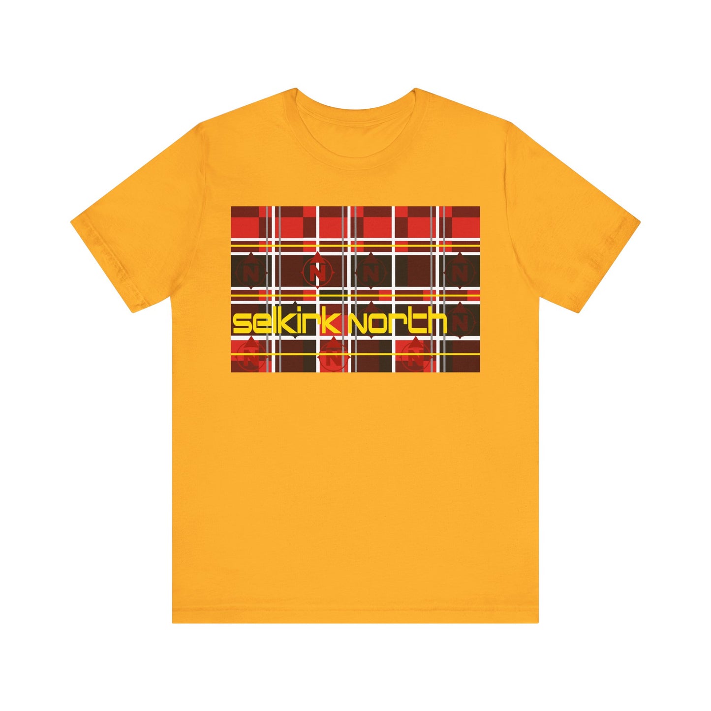 Lumberjacked Red Plaid - Unisex Jersey SS Tee