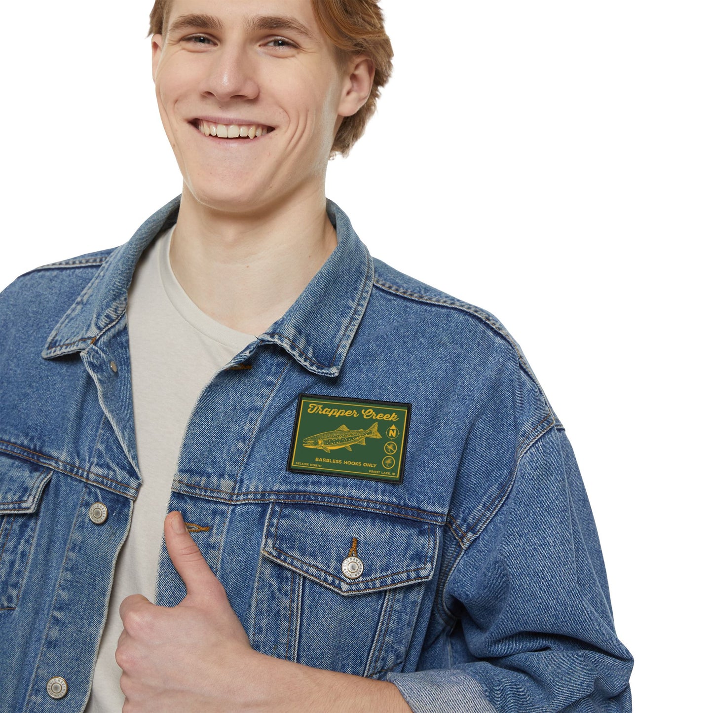 Trapper Creek | Fly Fishing - Iron-On Patch