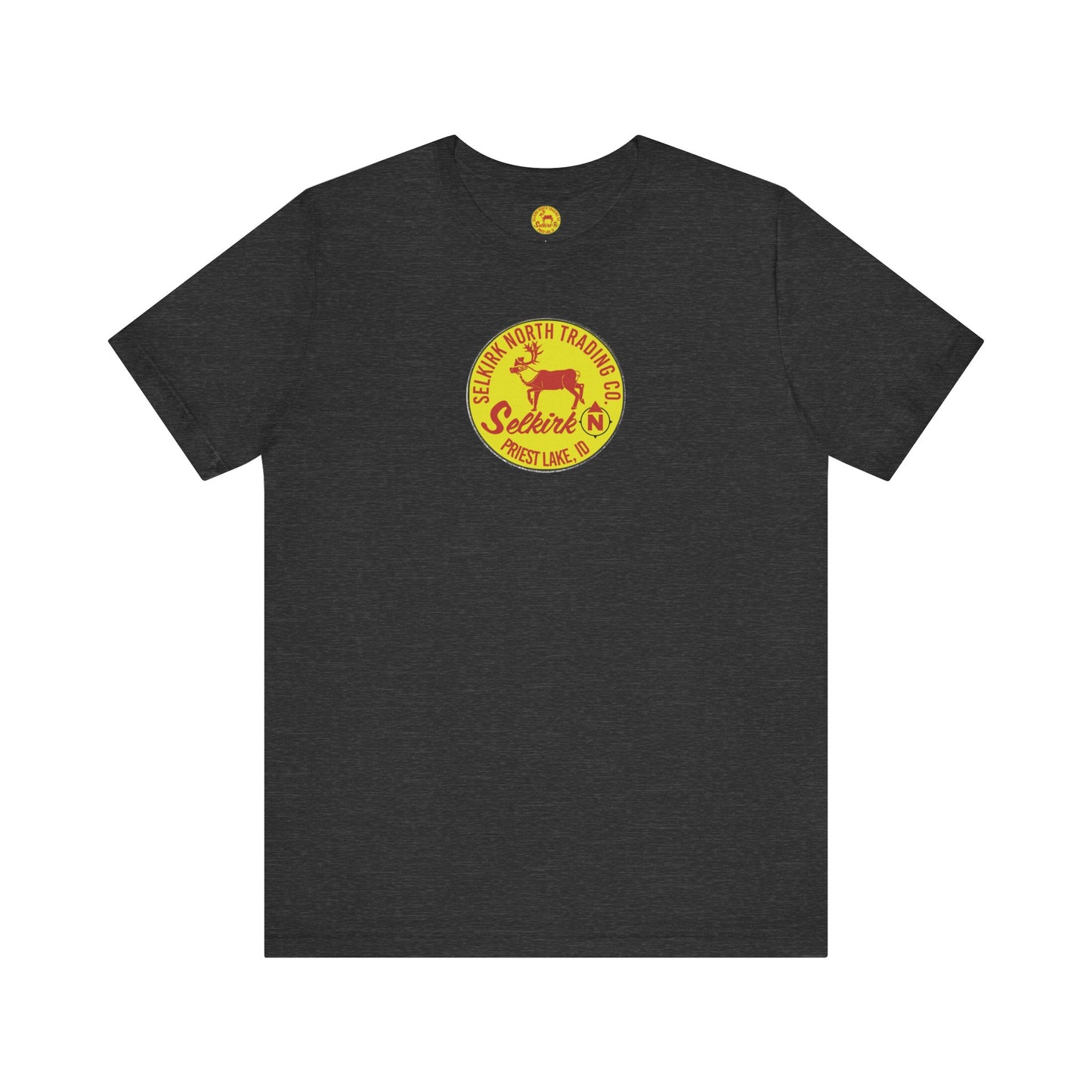 Vintage Caribou Patch - Unisex Jersey Tee