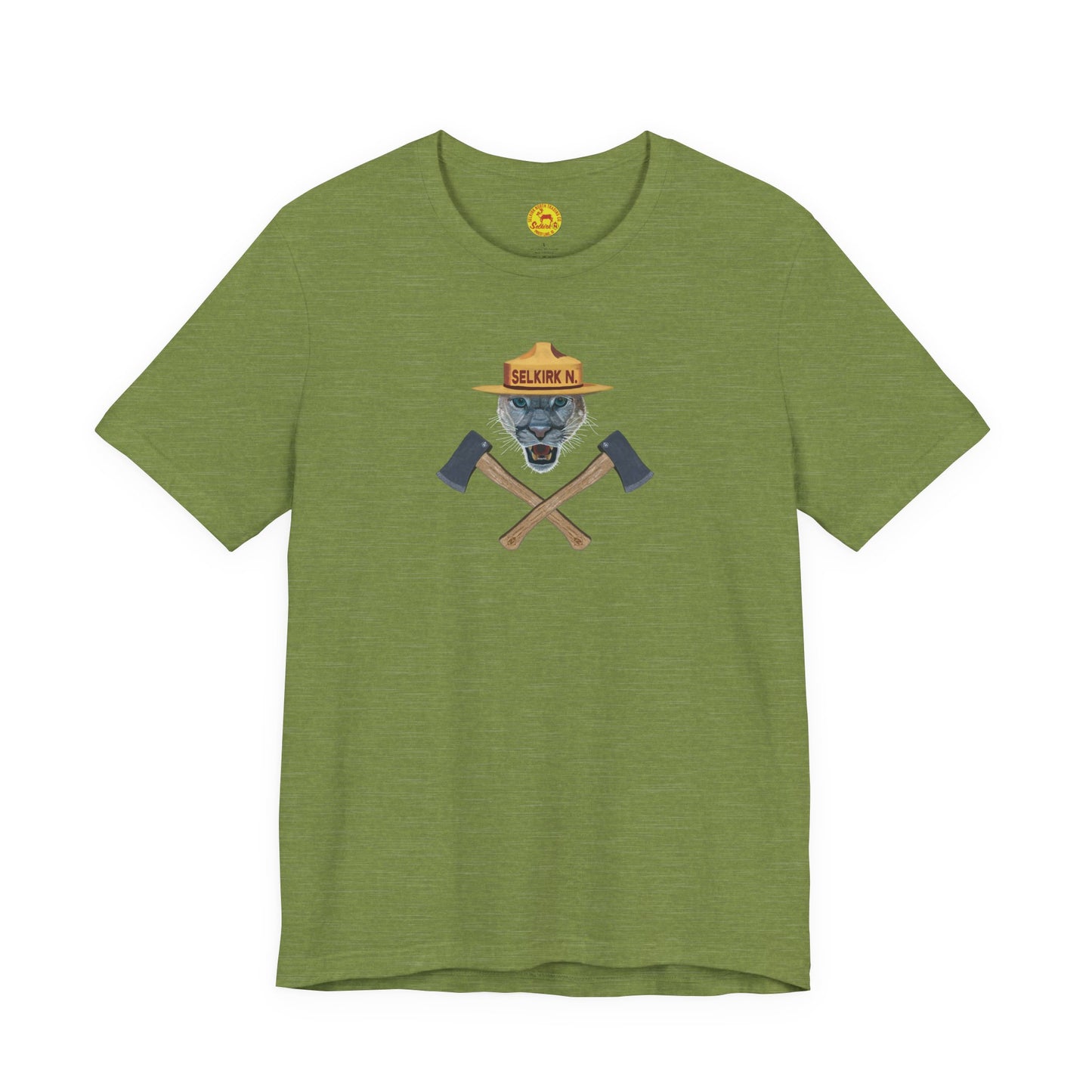 Selkirk Tommy | Vintage PSA Matchbook | Prevent Forest Fires  | Unisex SS T-Shirt
