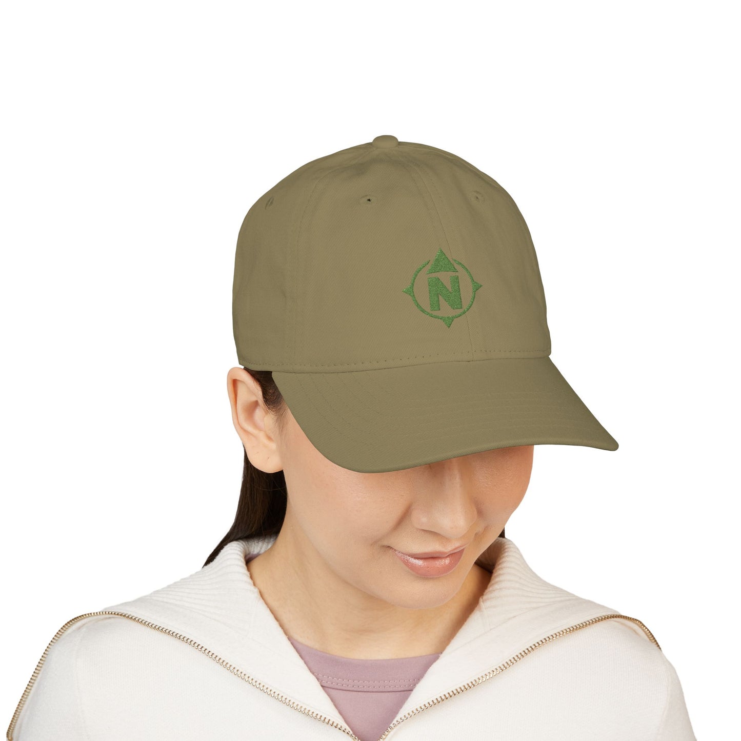 Bearing North | Logo - Embroidered Organic Baseball Cap