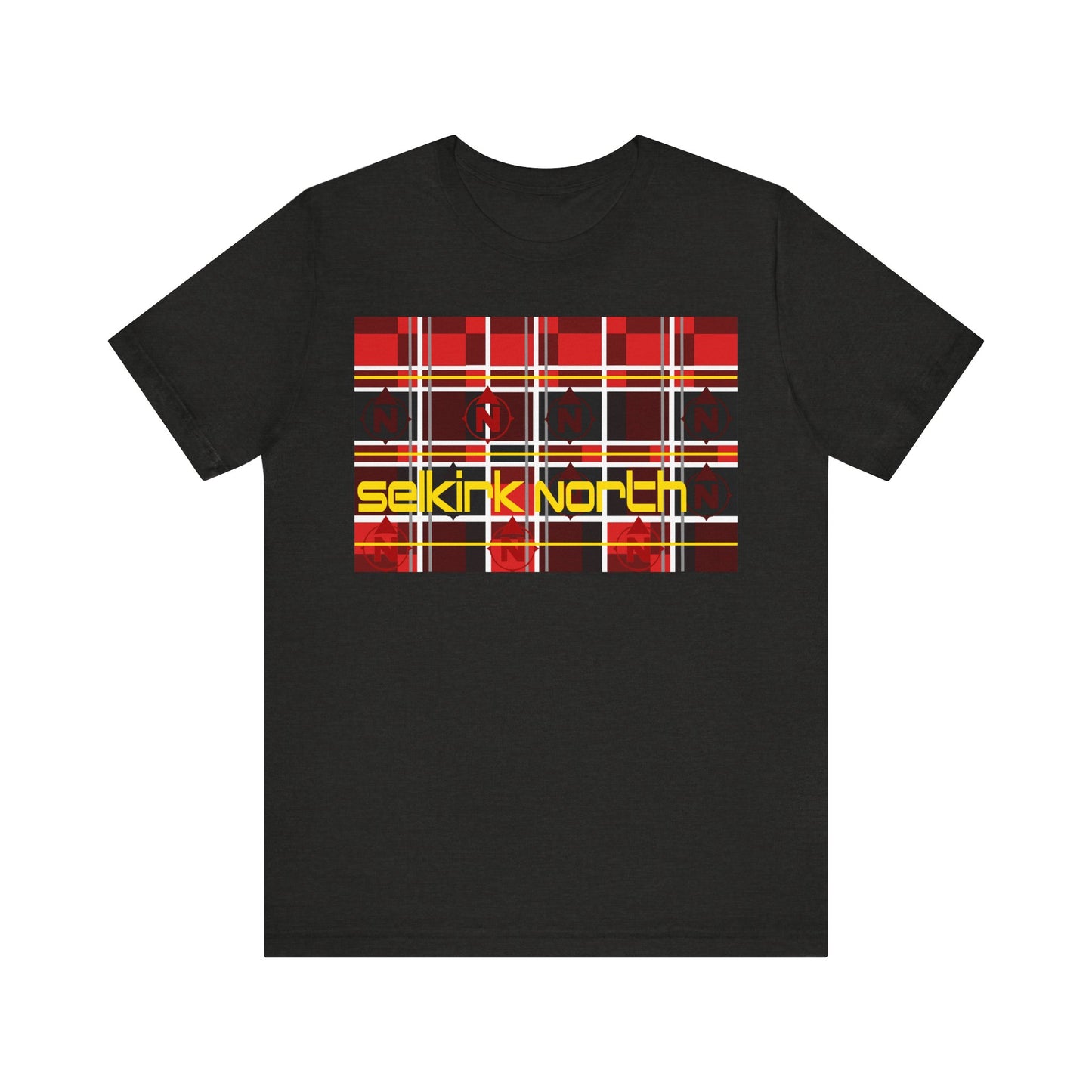 Lumberjacked Red Plaid - Unisex Jersey SS Tee