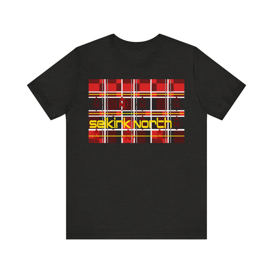 Lumberjacked Red Plaid - Unisex Jersey SS Tee