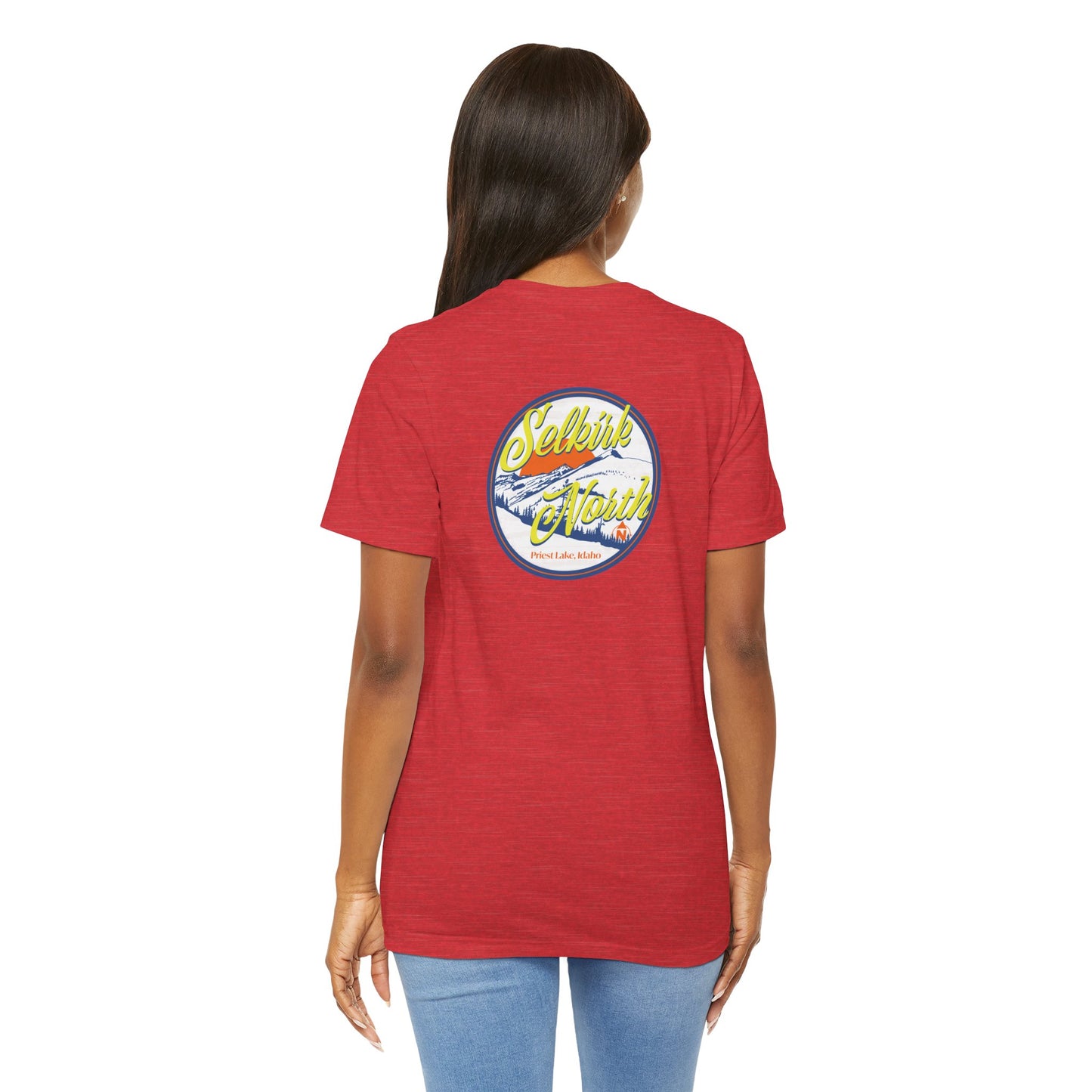 Selkirk Crest Trekker - Unisex Short Sleeve T-Shirt