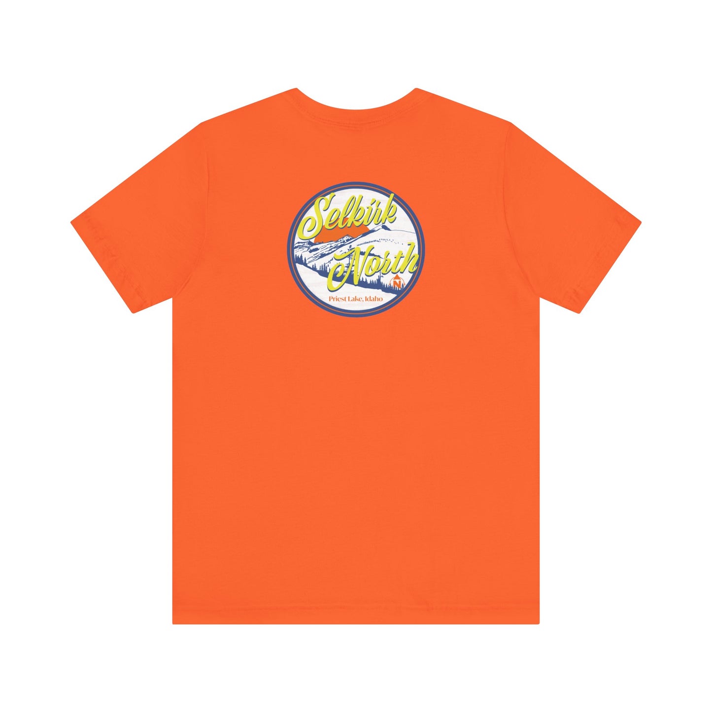 Selkirk Crest Trekker - Unisex Short Sleeve T-Shirt