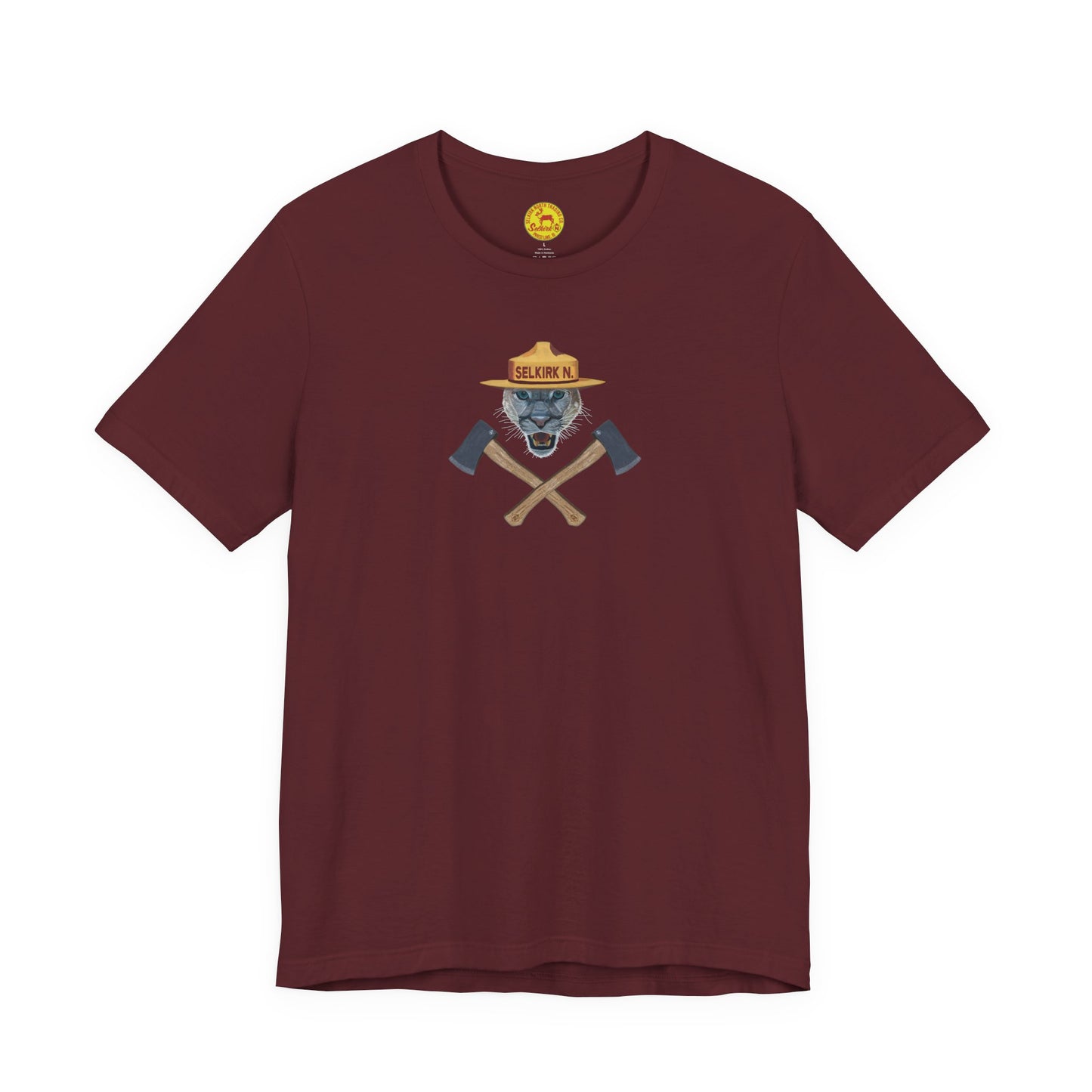 Selkirk Tommy Vintage Matchbook | Hold The Line - Motivational, Unisex SS T-Shirt