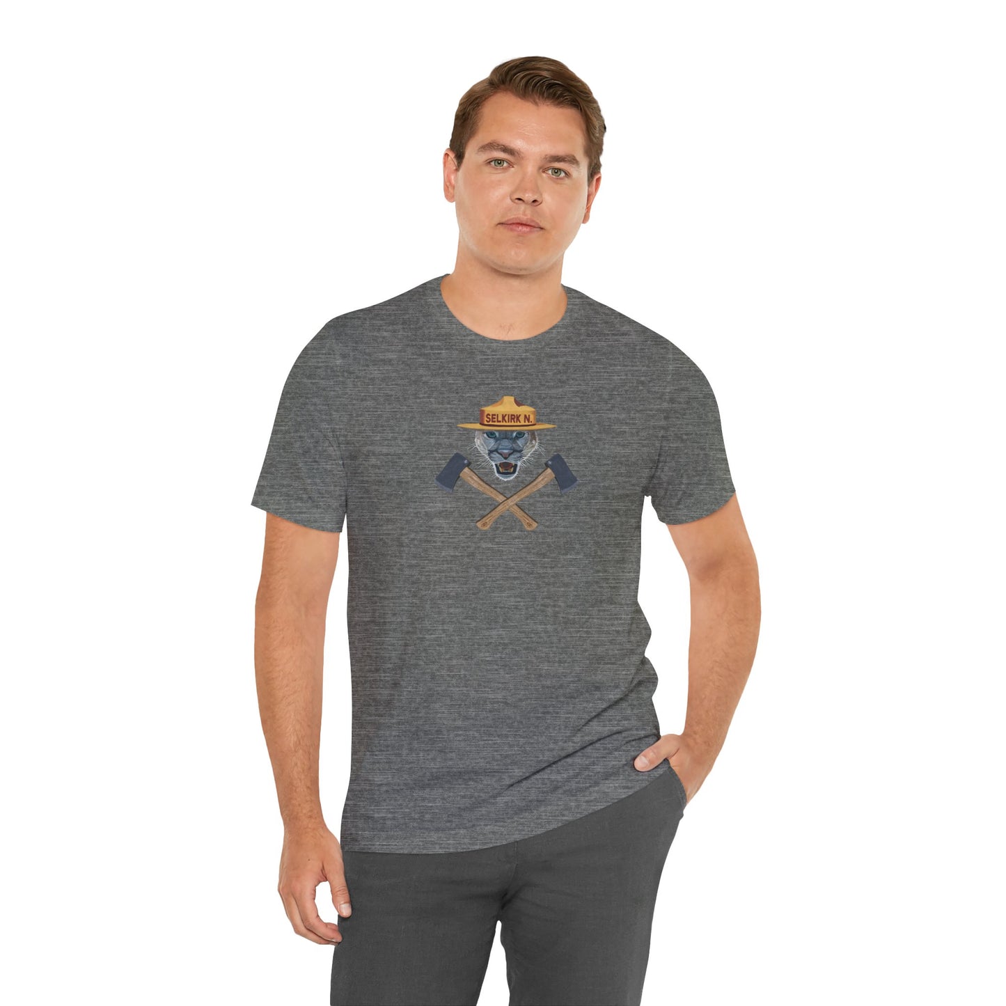 Selkirk Tommy | Vintage PSA Matchbook | Prevent Forest Fires  | Unisex SS T-Shirt
