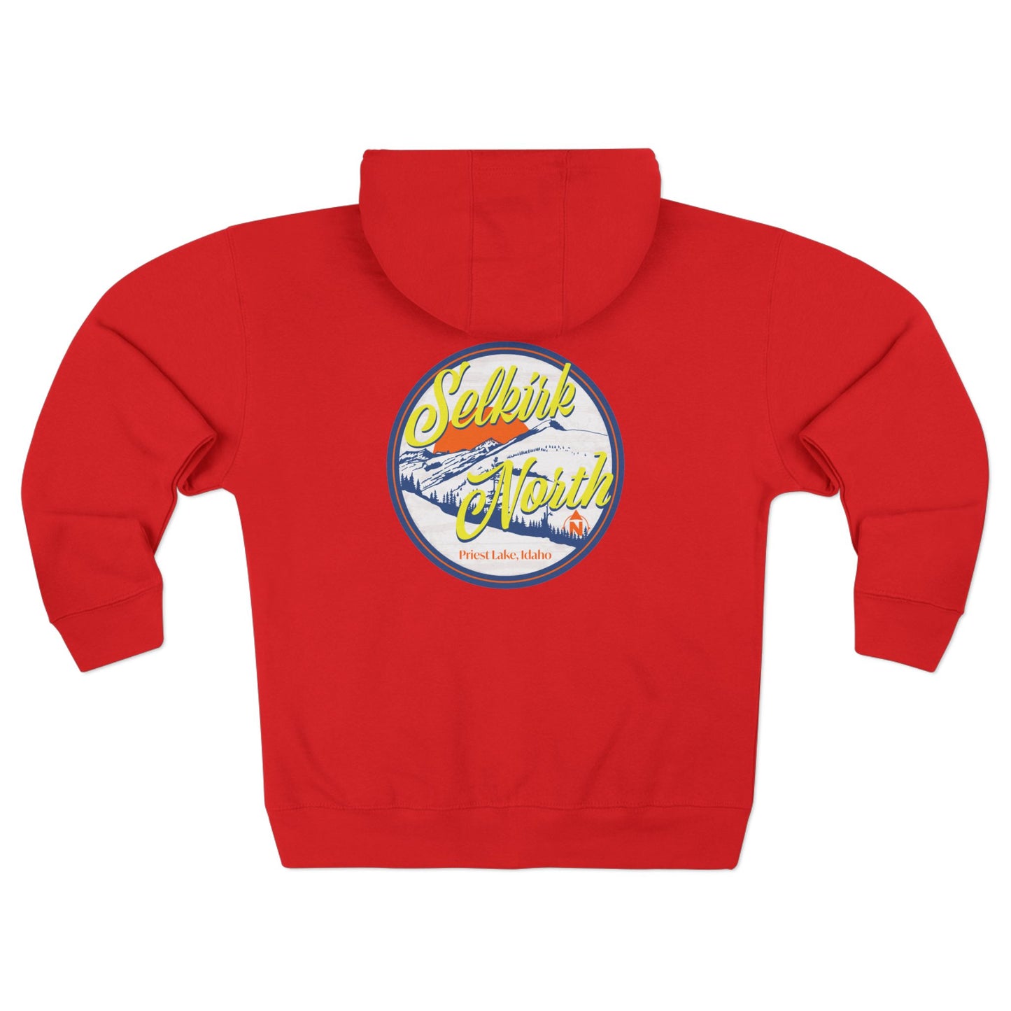 Selkirk Crest Trekker - Unisex Zip Hoodie