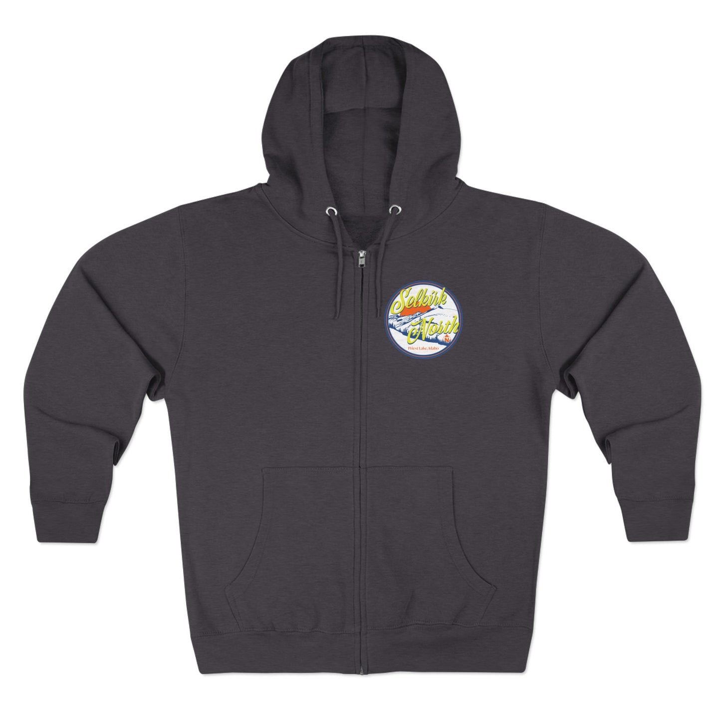 Selkirk Crest Trekker - Unisex Zip Hoodie