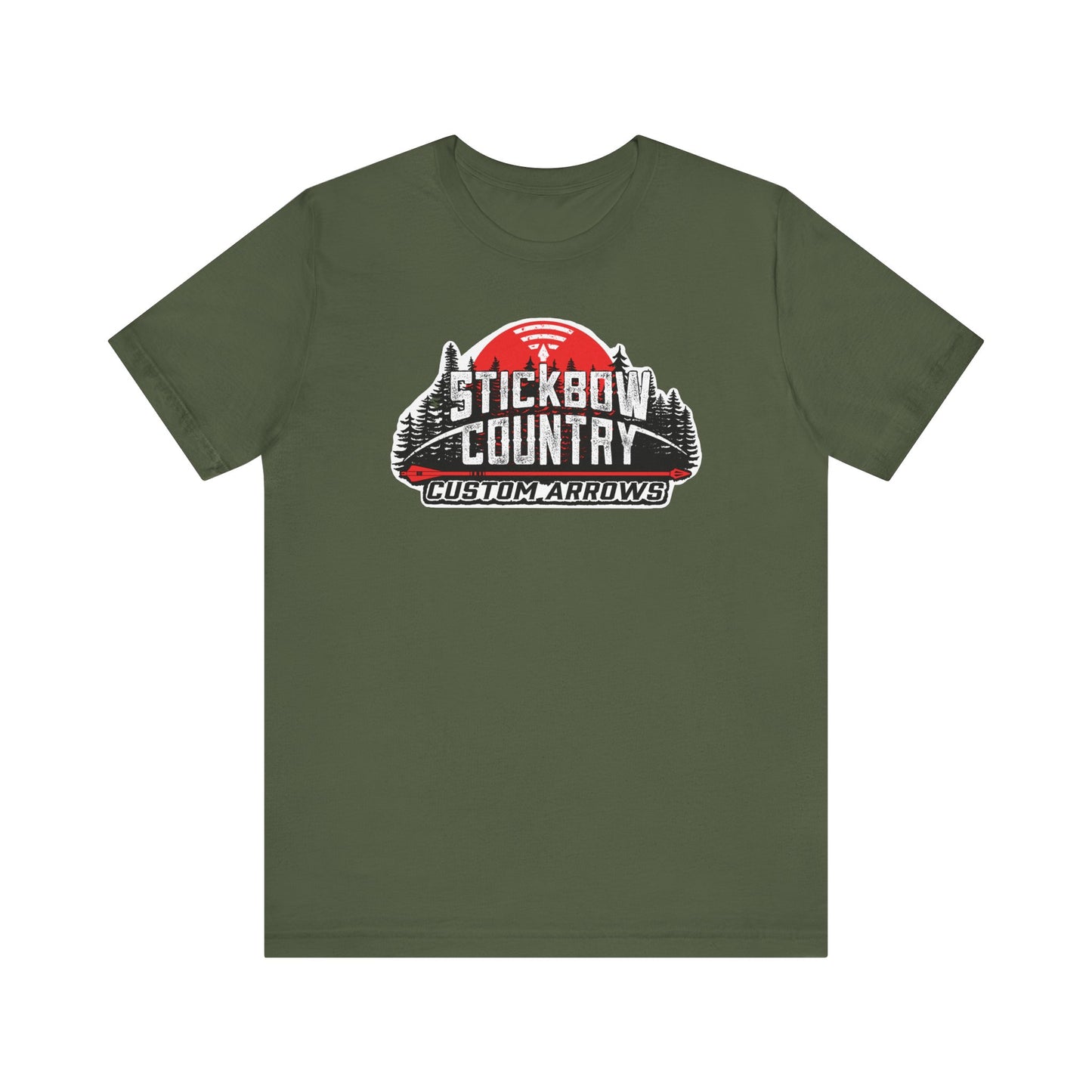 Stickbow Country Custom Arrows Logo - Short Sleeve Tee