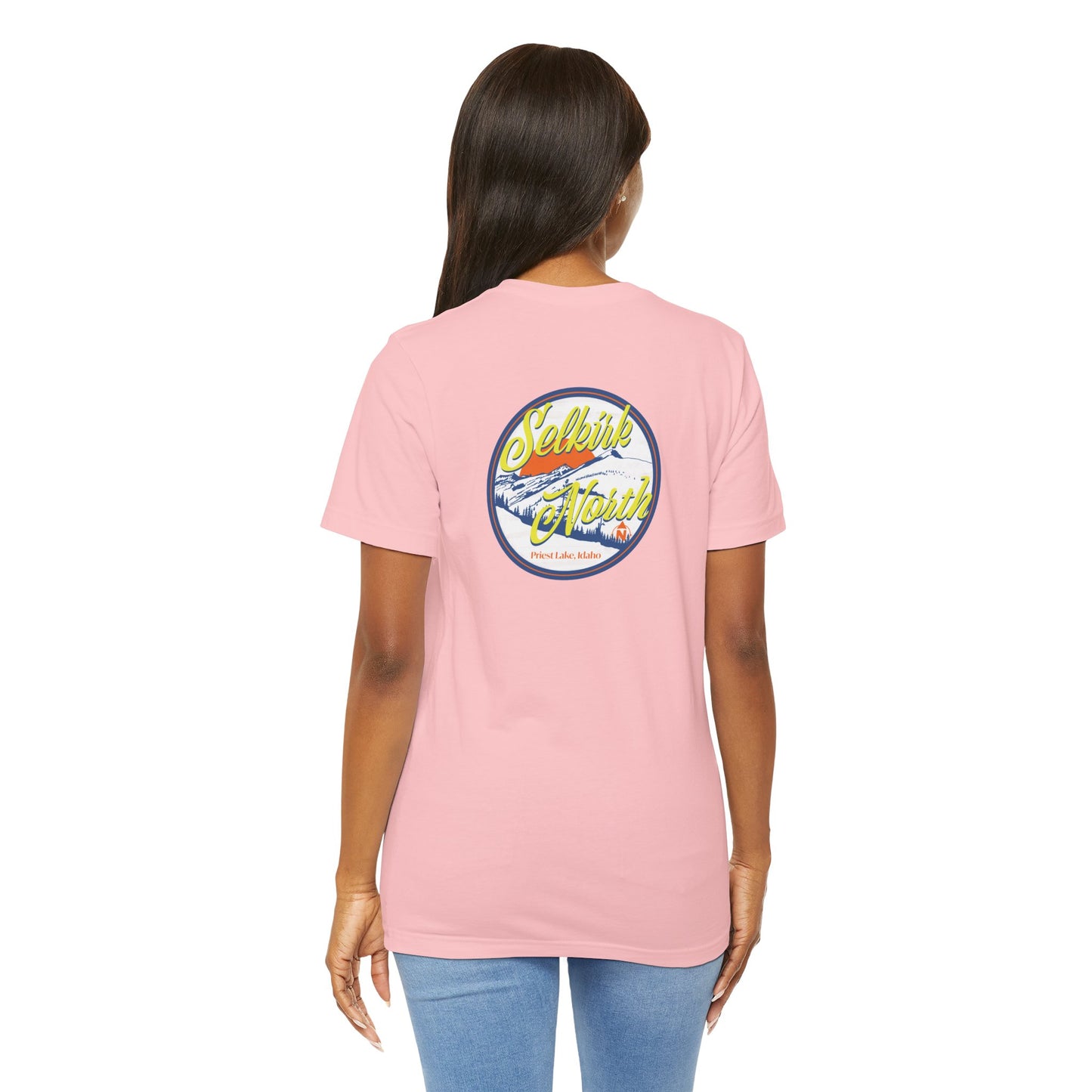 Selkirk Crest Trekker - Unisex Short Sleeve T-Shirt