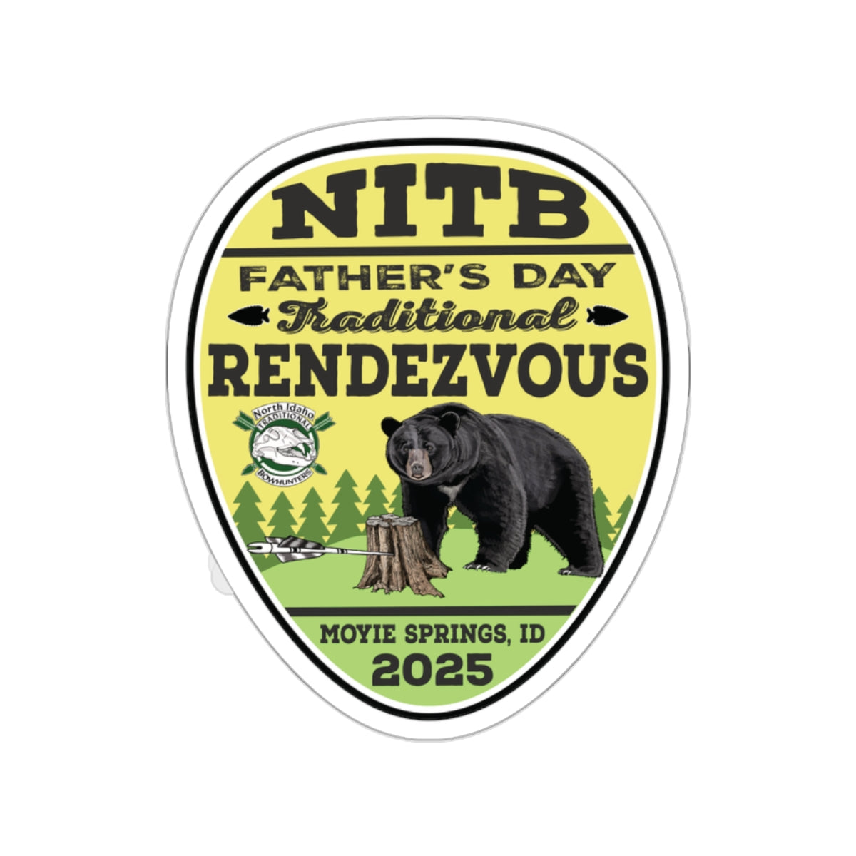 2025 NITB Rendezvous - Die-Cut Stickers