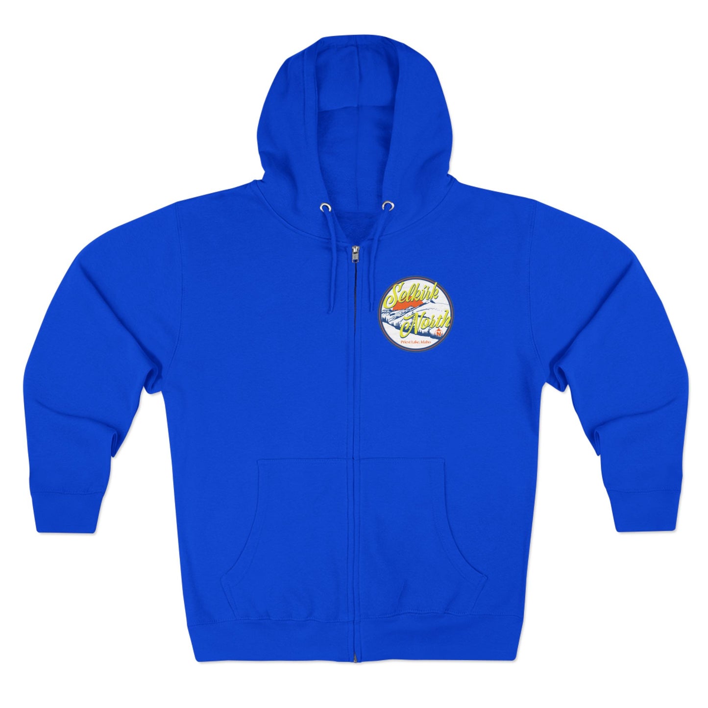 Selkirk Crest Trekker - Unisex Zip Hoodie