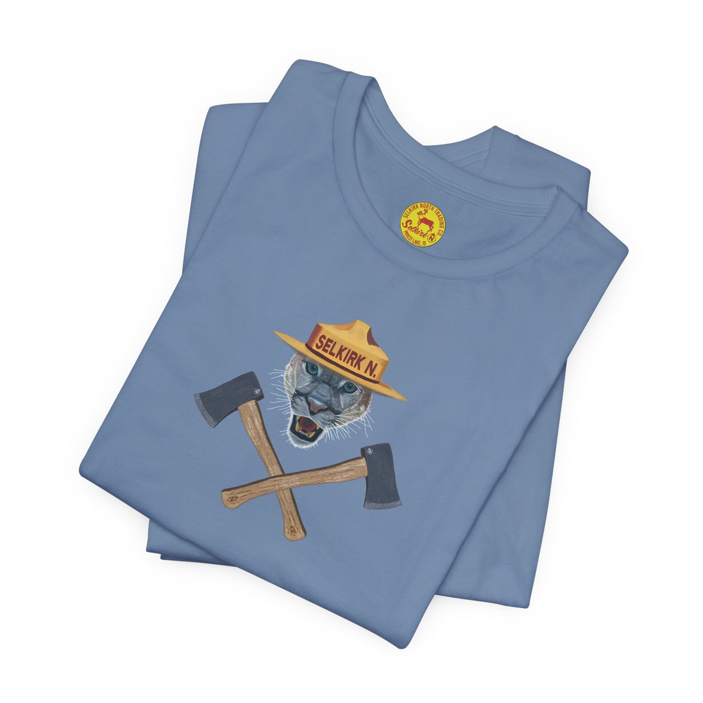 Selkirk Tommy | Vintage PSA Matchbook | Prevent Forest Fires  | Unisex SS T-Shirt