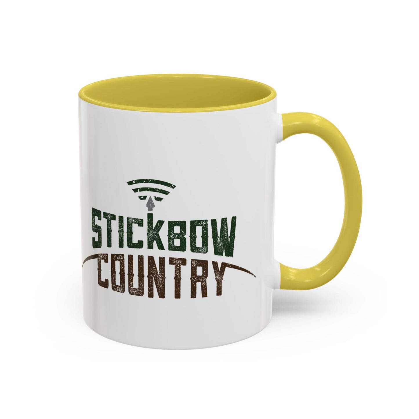 Stickbow Country Podcast | Color Accent | 11 oz, 15 oz Mugs