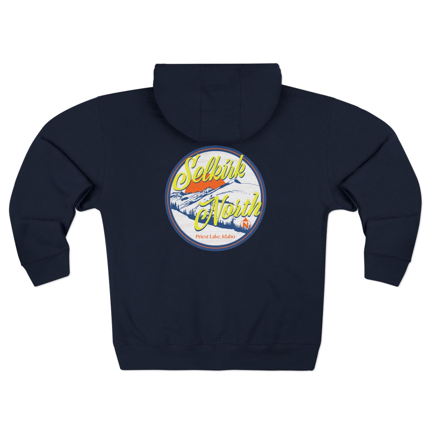 Selkirk Crest Trekker - Unisex Zip Hoodie
