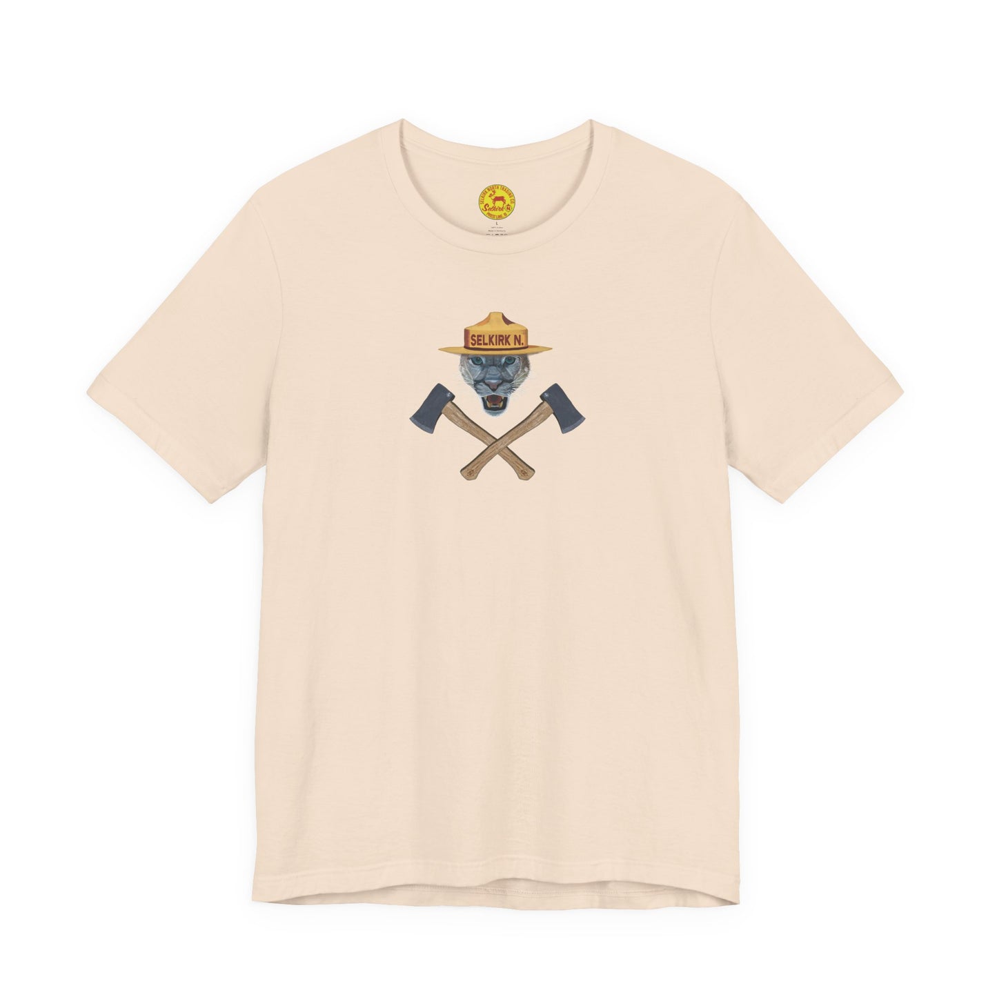 Selkirk Tommy Vintage Matchbook | Hold The Line - Motivational, Unisex SS T-Shirt