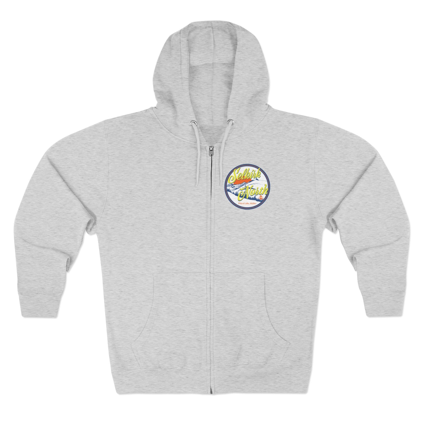 Selkirk Crest Trekker - Unisex Zip Hoodie