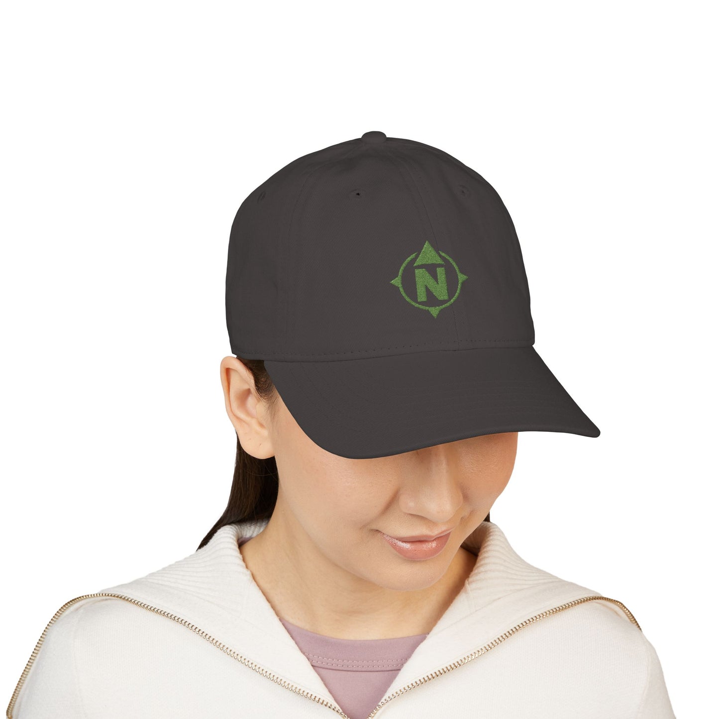 Bearing North | Logo - Embroidered Organic Baseball Cap