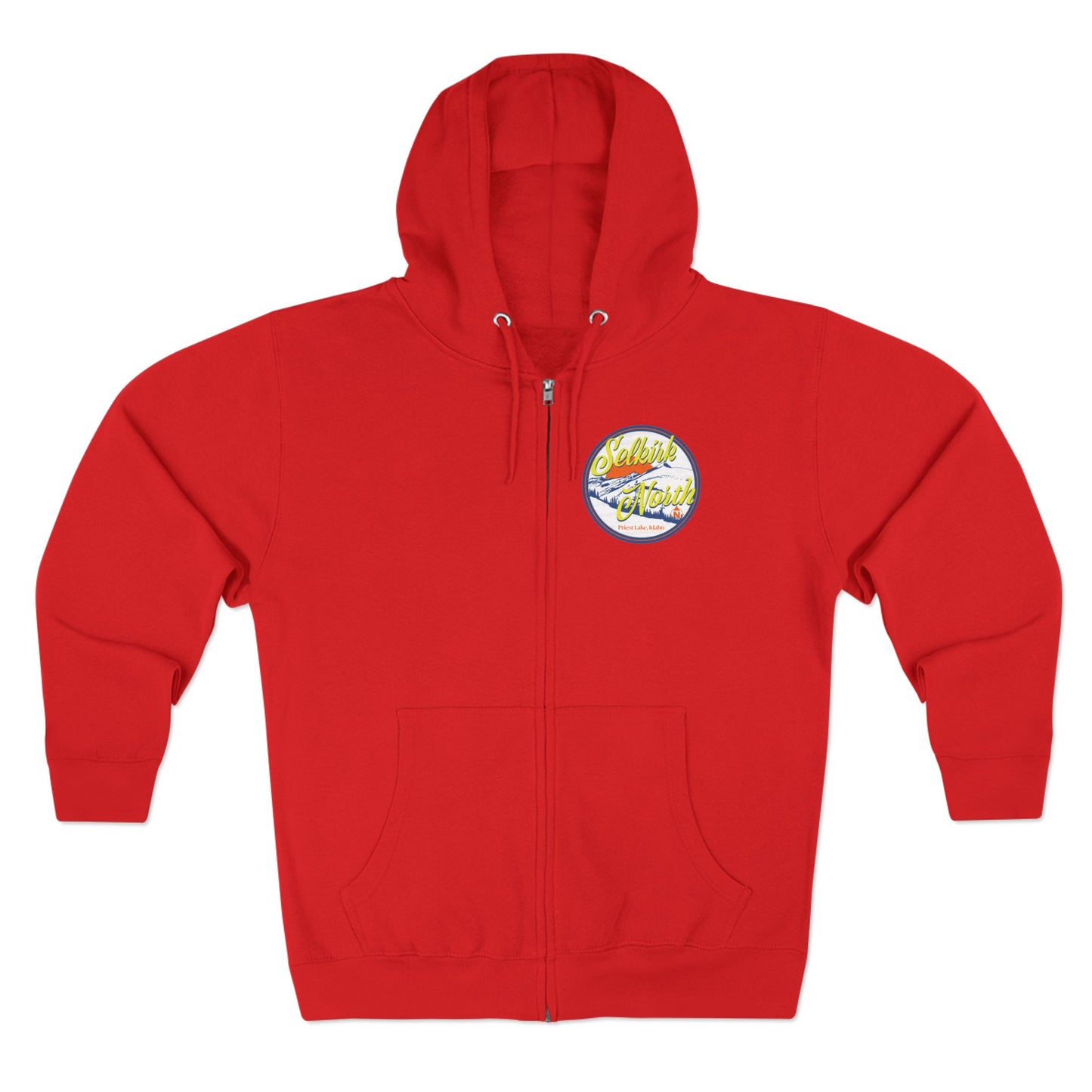 Selkirk Crest Trekker - Unisex Zip Hoodie