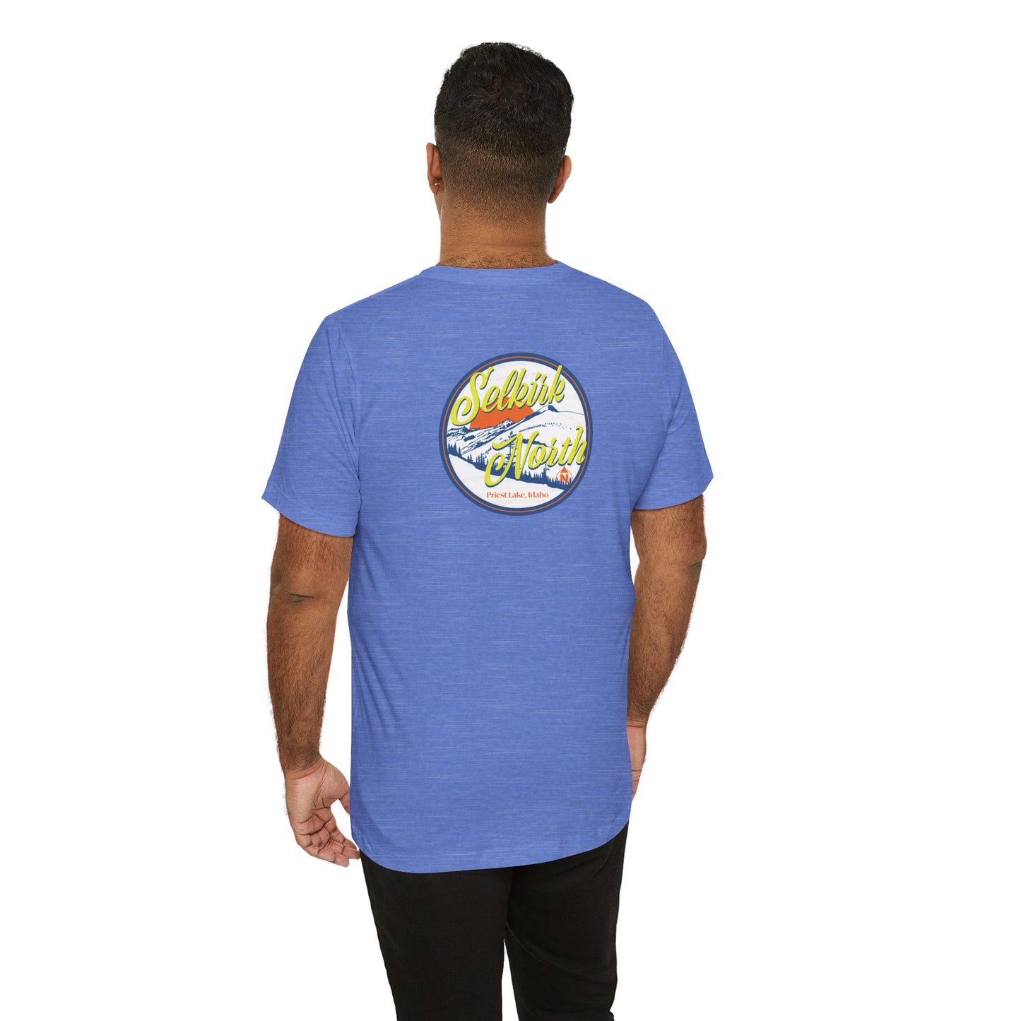 Selkirk Crest Trekker - Unisex Short Sleeve T-Shirt
