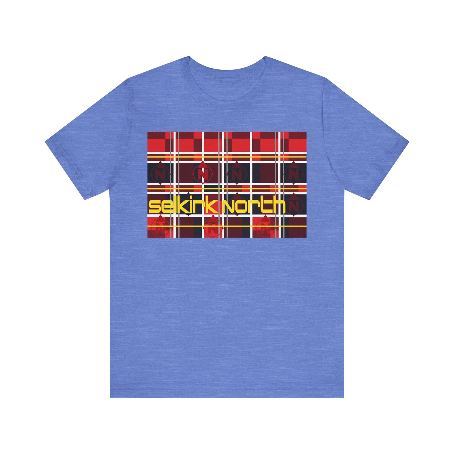Lumberjacked Red Plaid - Unisex Jersey SS Tee