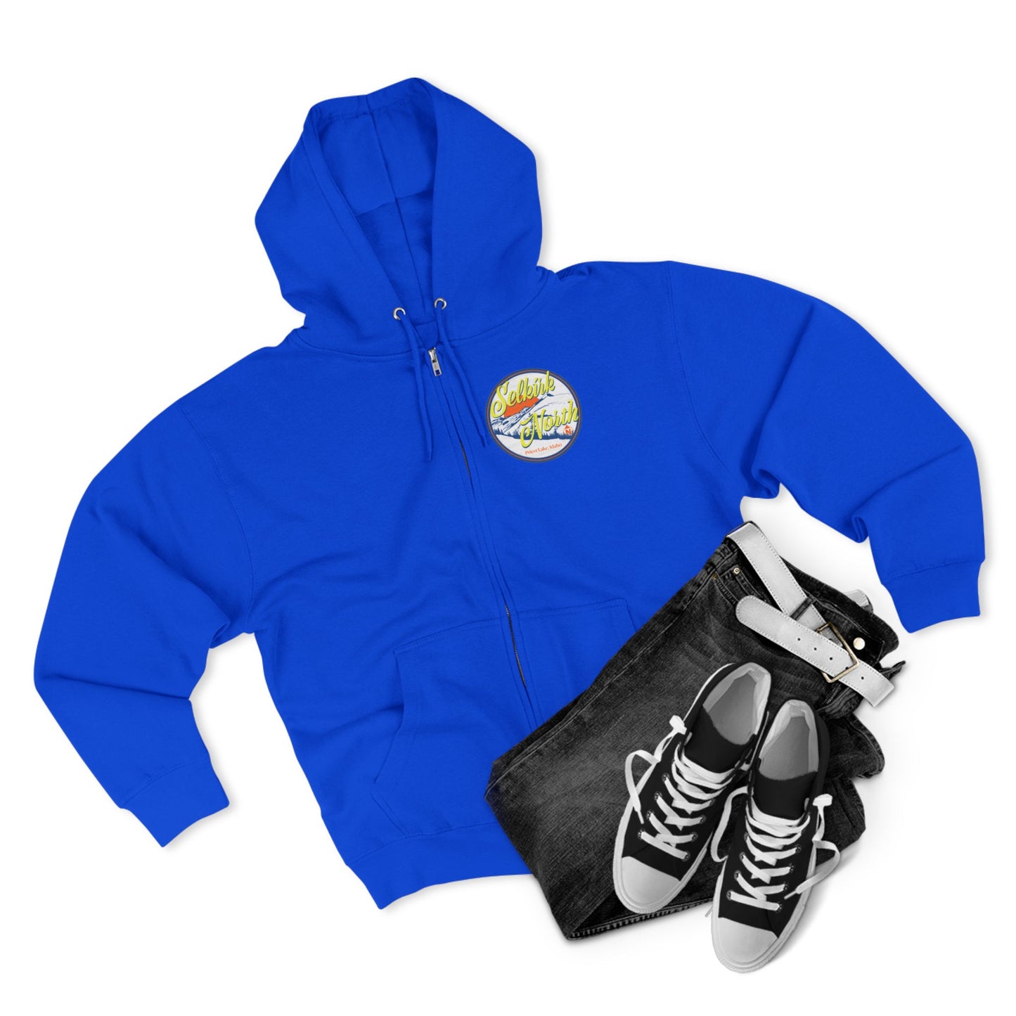 Selkirk Crest Trekker - Unisex Zip Hoodie