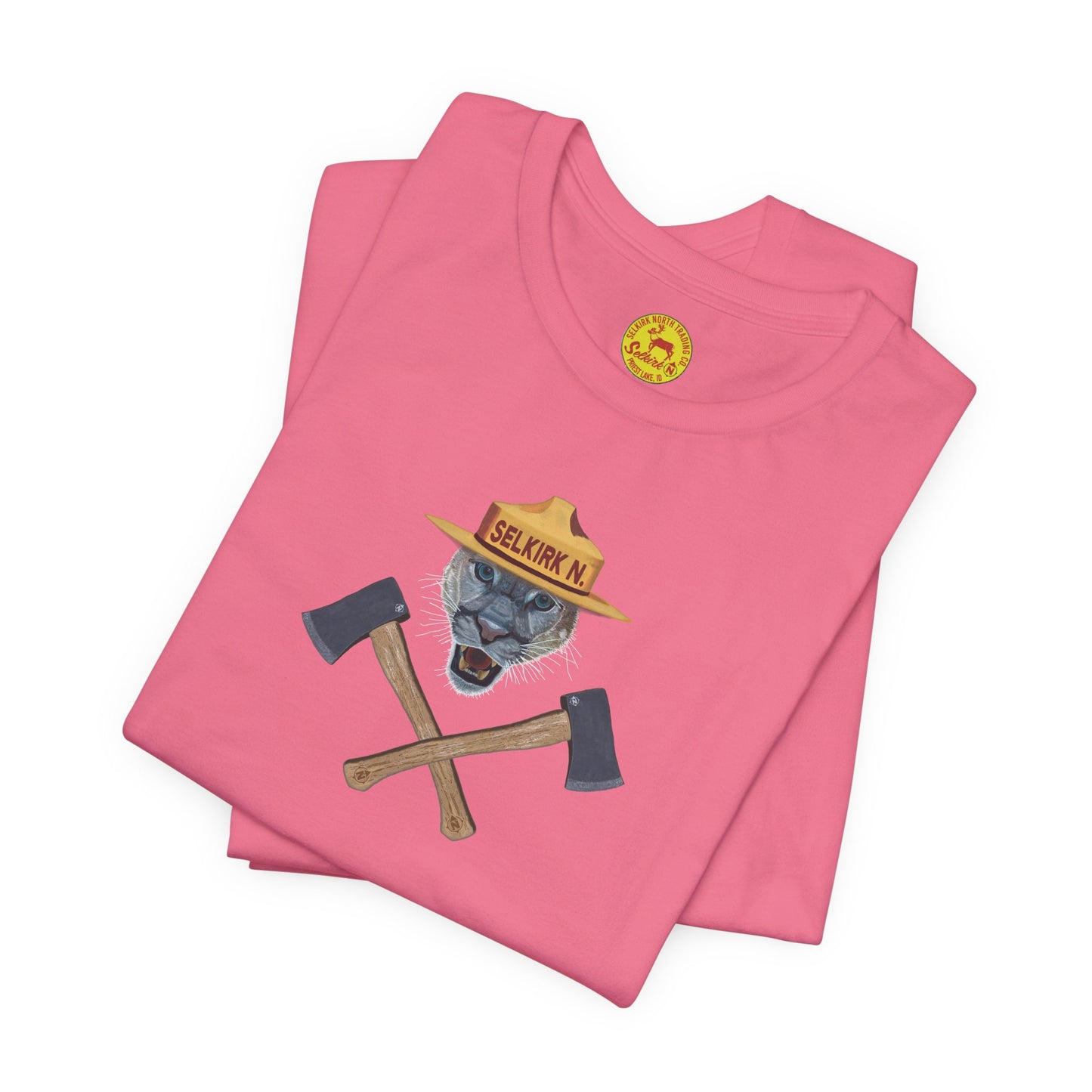 Selkirk Tommy | Vintage PSA Matchbook | Prevent Forest Fires  | Unisex SS T-Shirt