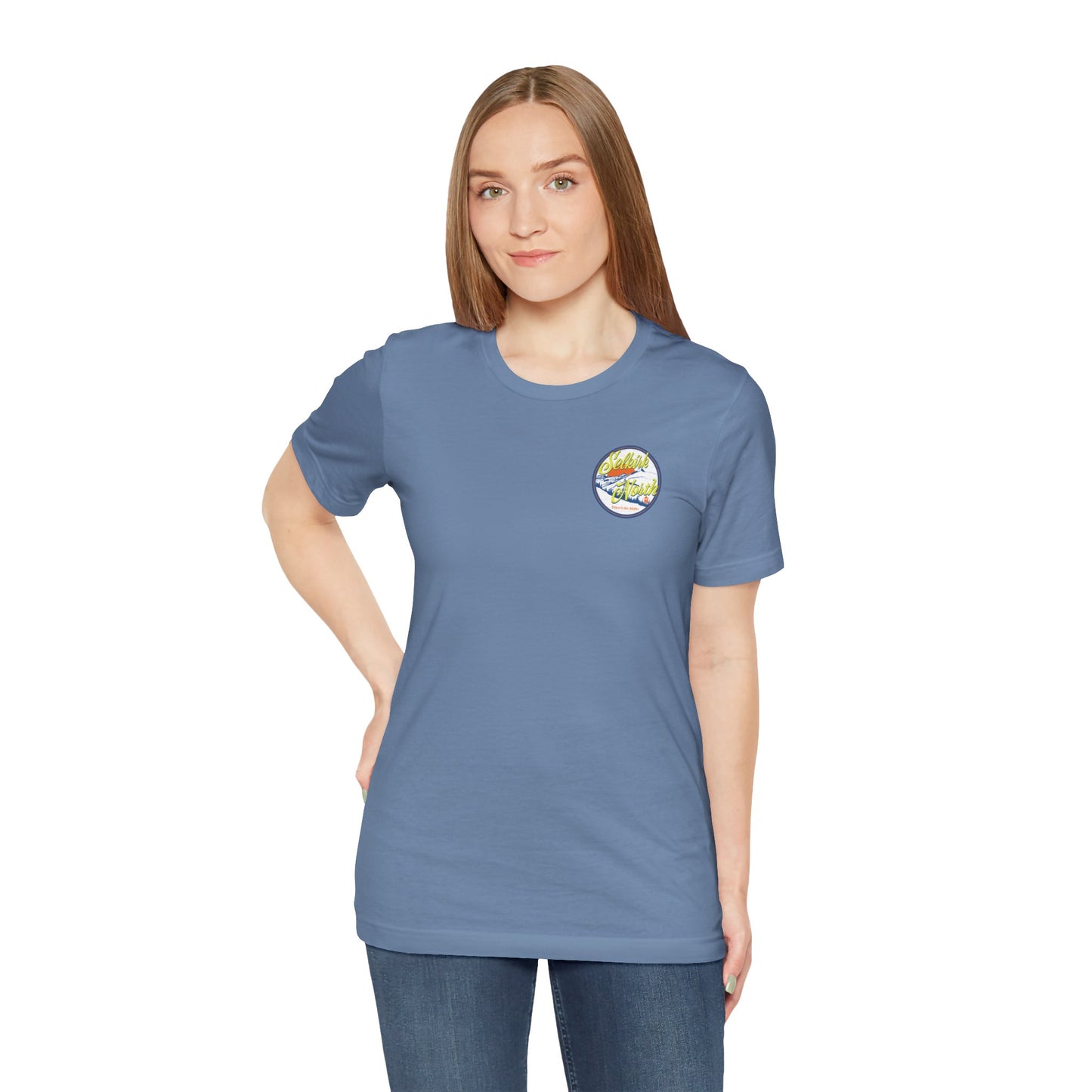 Selkirk Crest Trekker - Unisex Short Sleeve T-Shirt