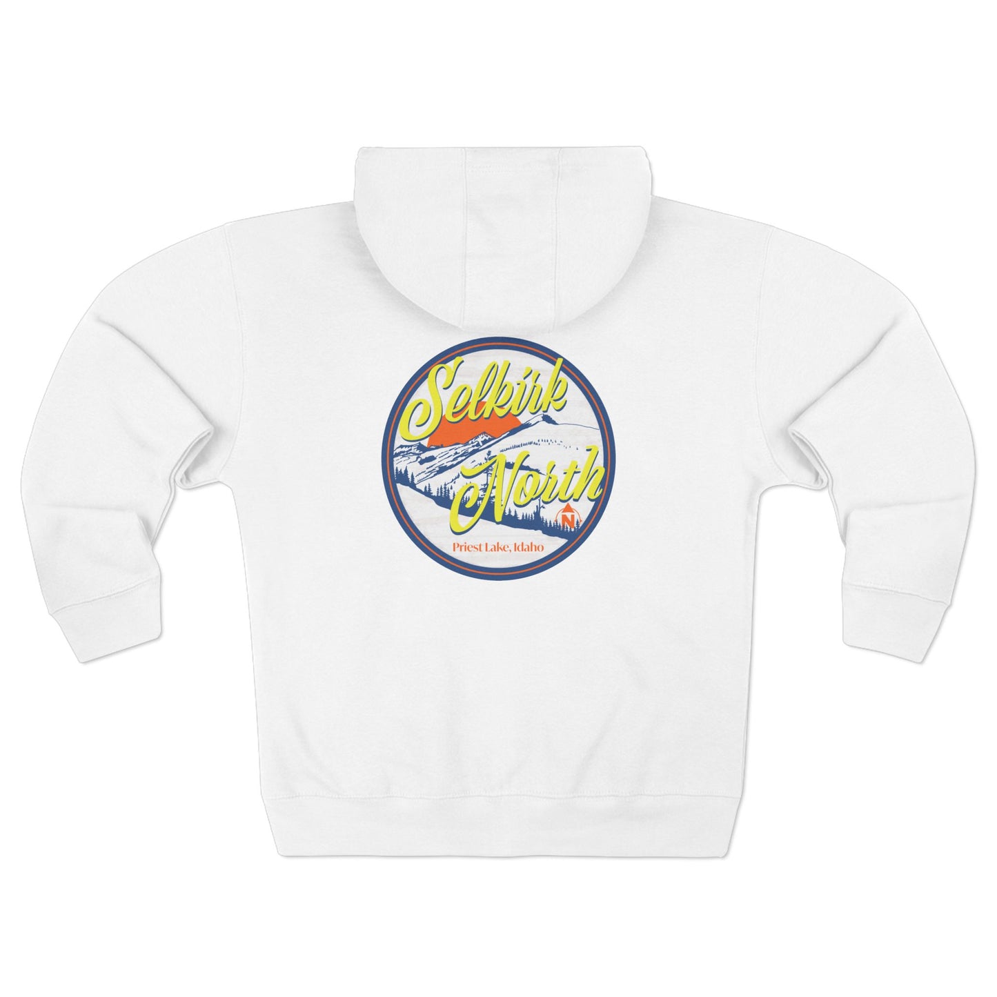 Selkirk Crest Trekker - Unisex Zip Hoodie
