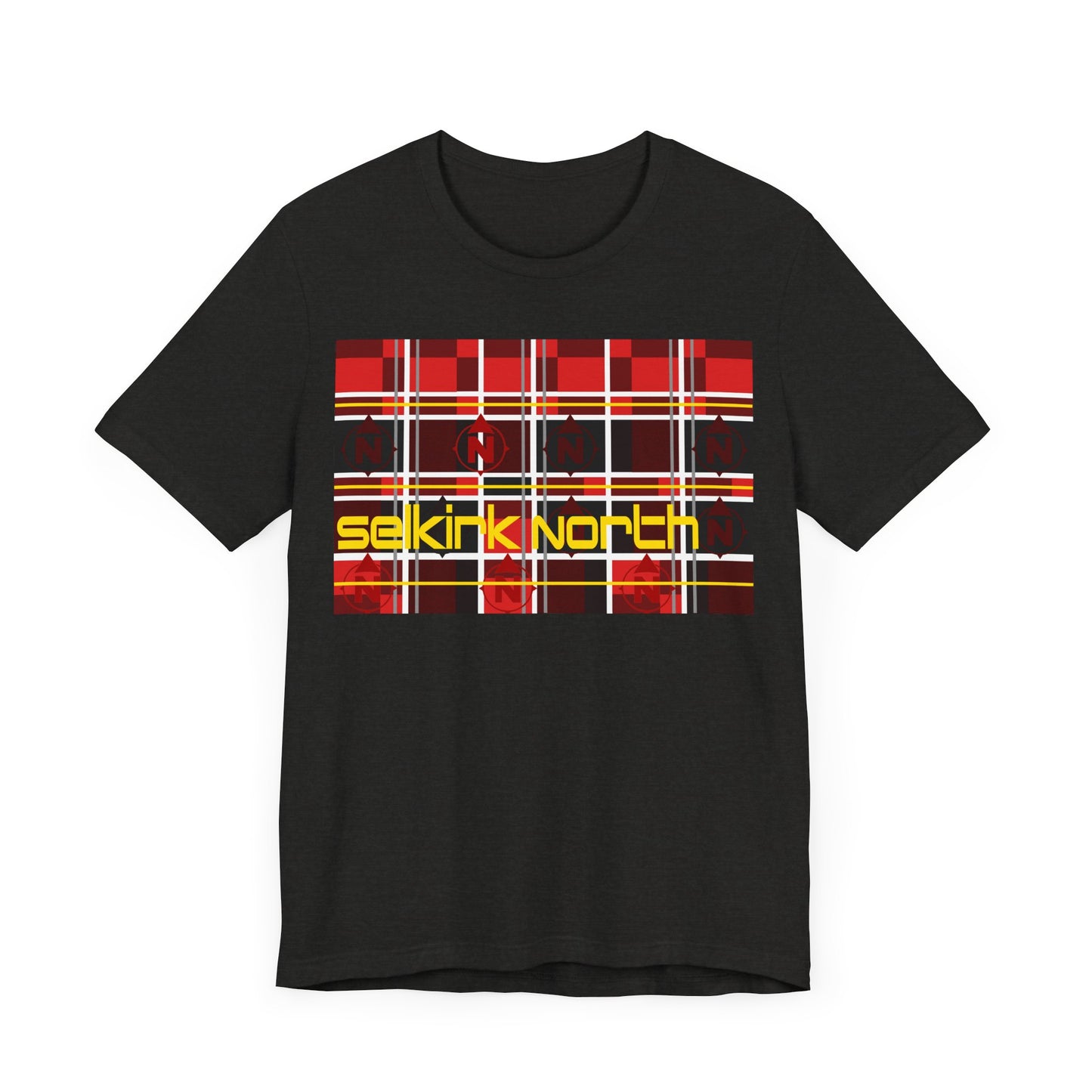 Lumberjacked Red Plaid - Unisex Jersey SS Tee