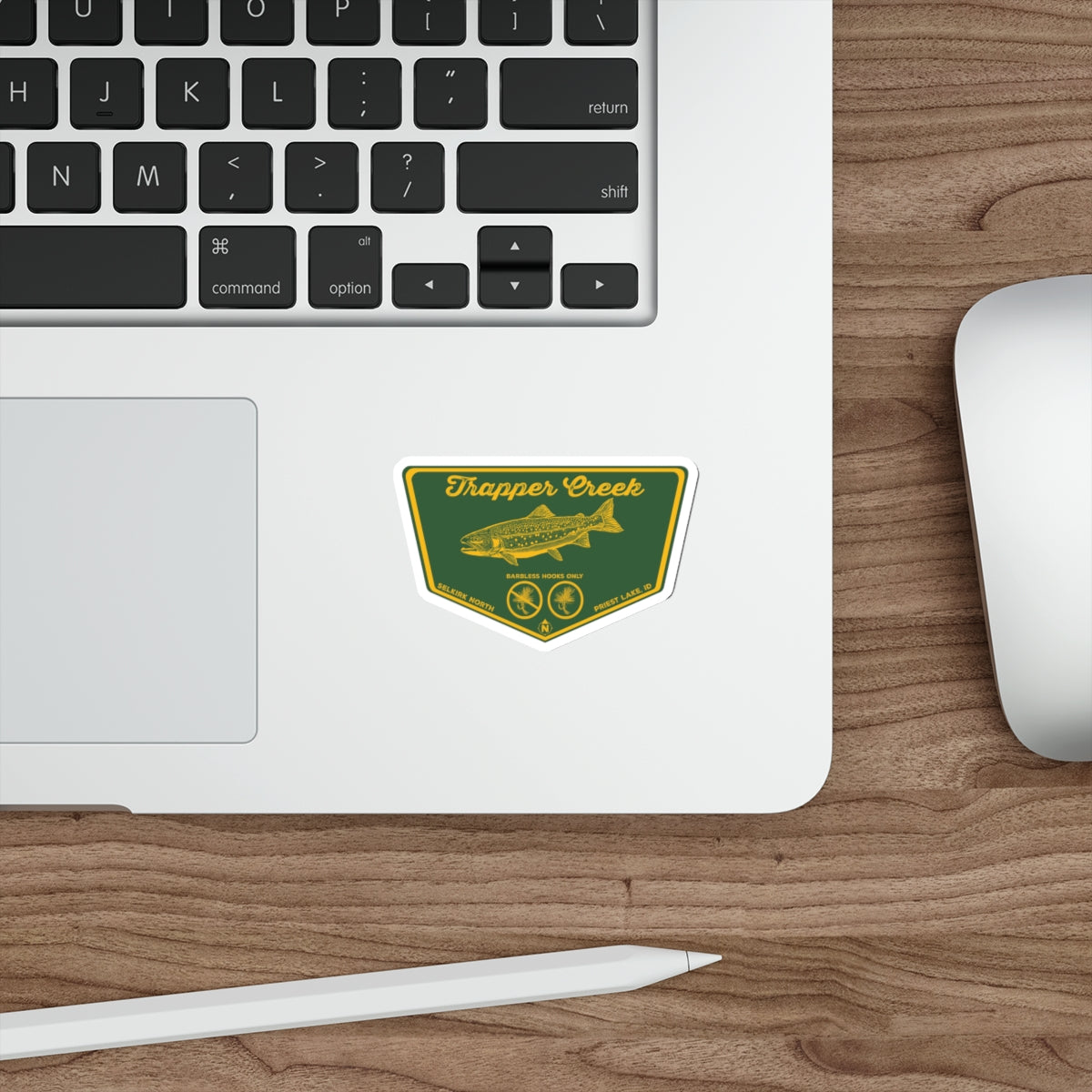 Barbless Bullsk - Die-Cut Stickers