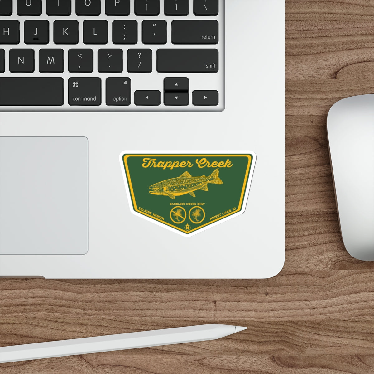 Barbless Bullsk - Die-Cut Stickers