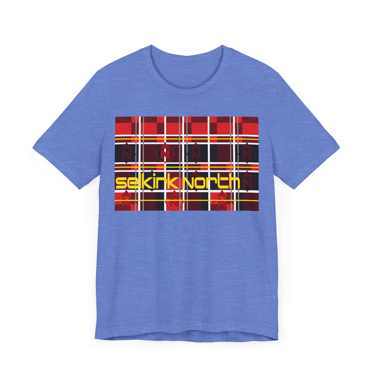 Lumberjacked Red Plaid - Unisex Jersey SS Tee
