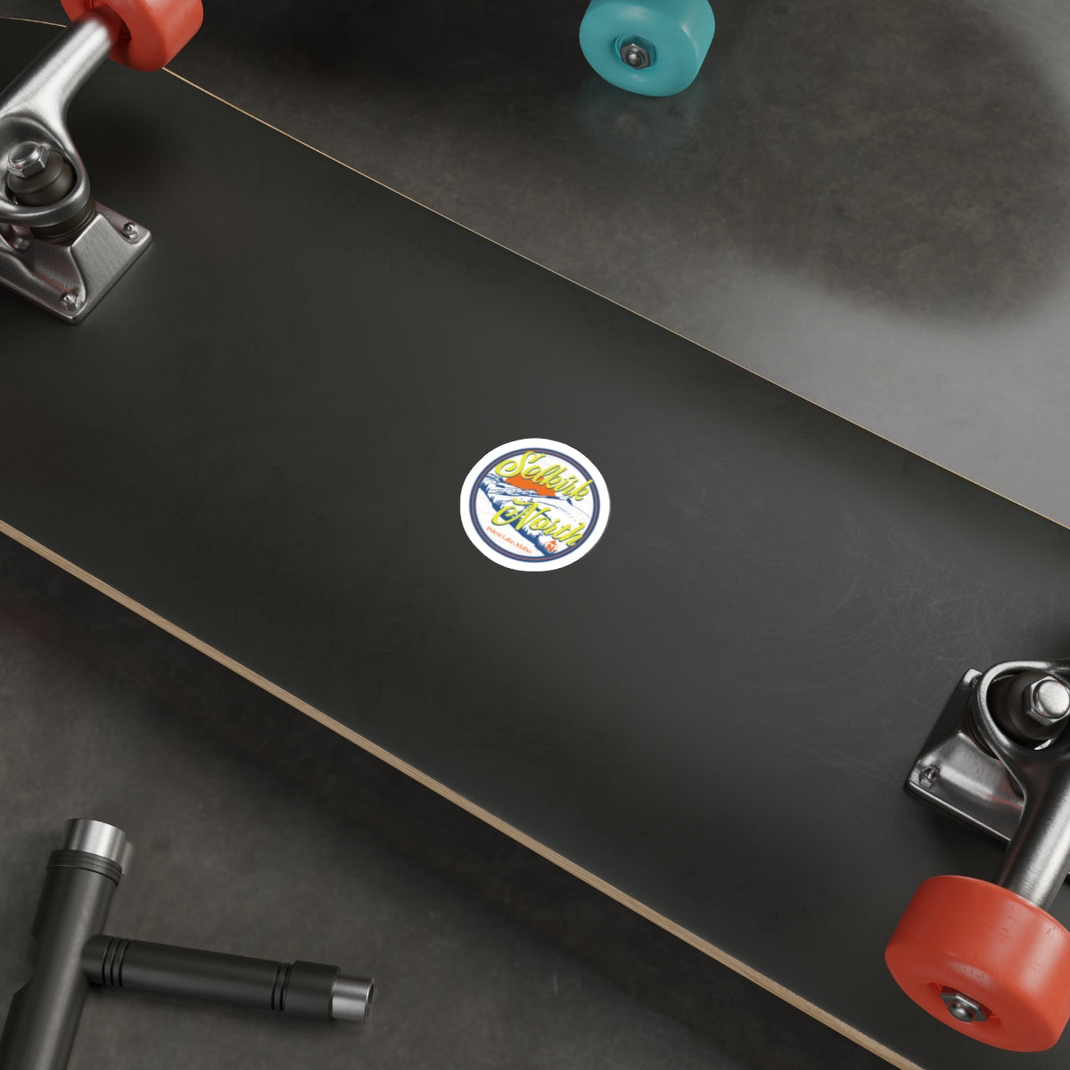 Selkirk Crest Trekker - Die-Cut Stickers