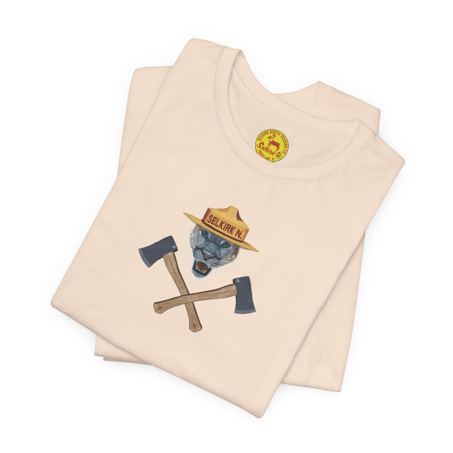 Selkirk Tommy Vintage Matchbook | Hold The Line - Motivational, Unisex SS T-Shirt