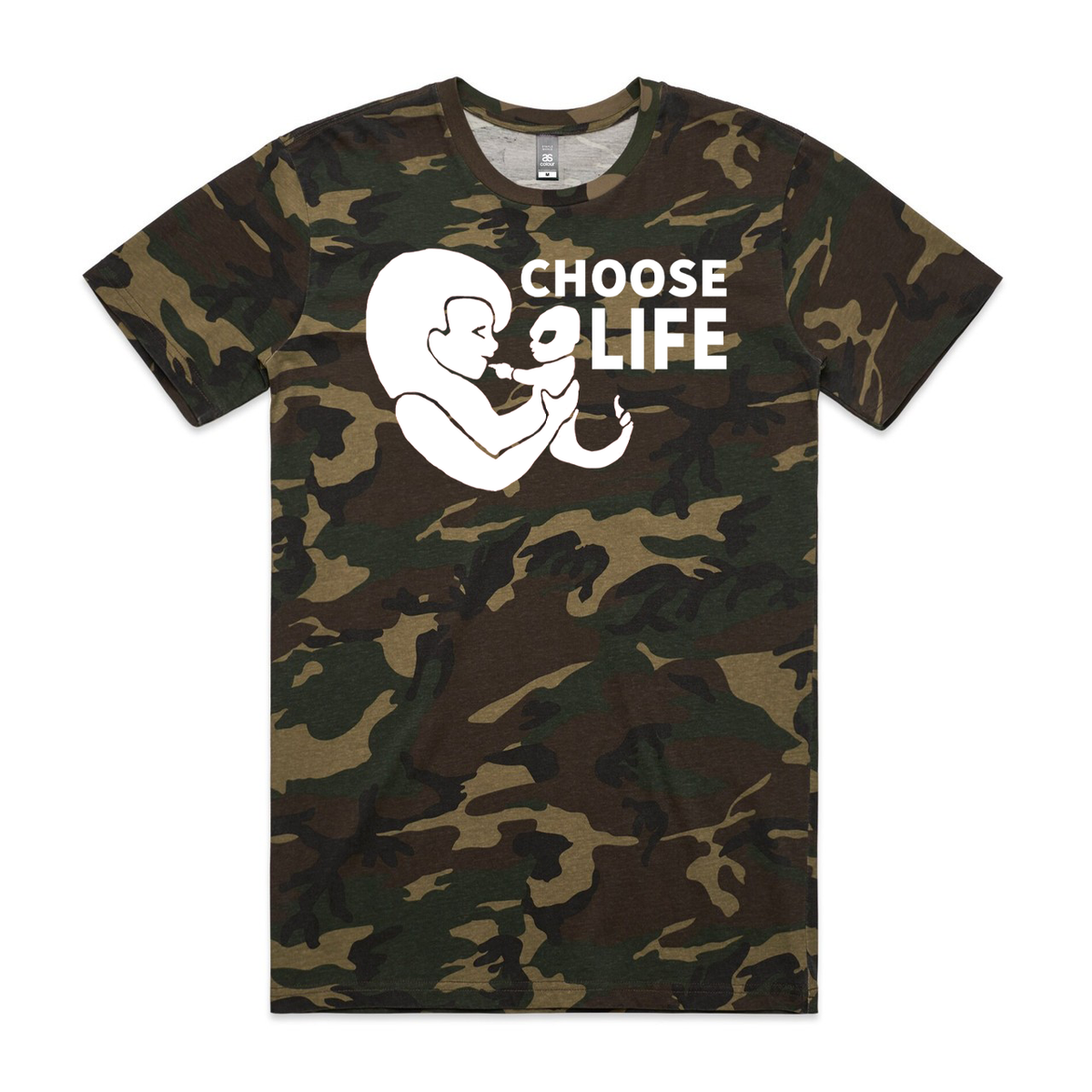 Choose Life | Extra Terrestrial - Staple Camo Tees (Woodland and Urban)