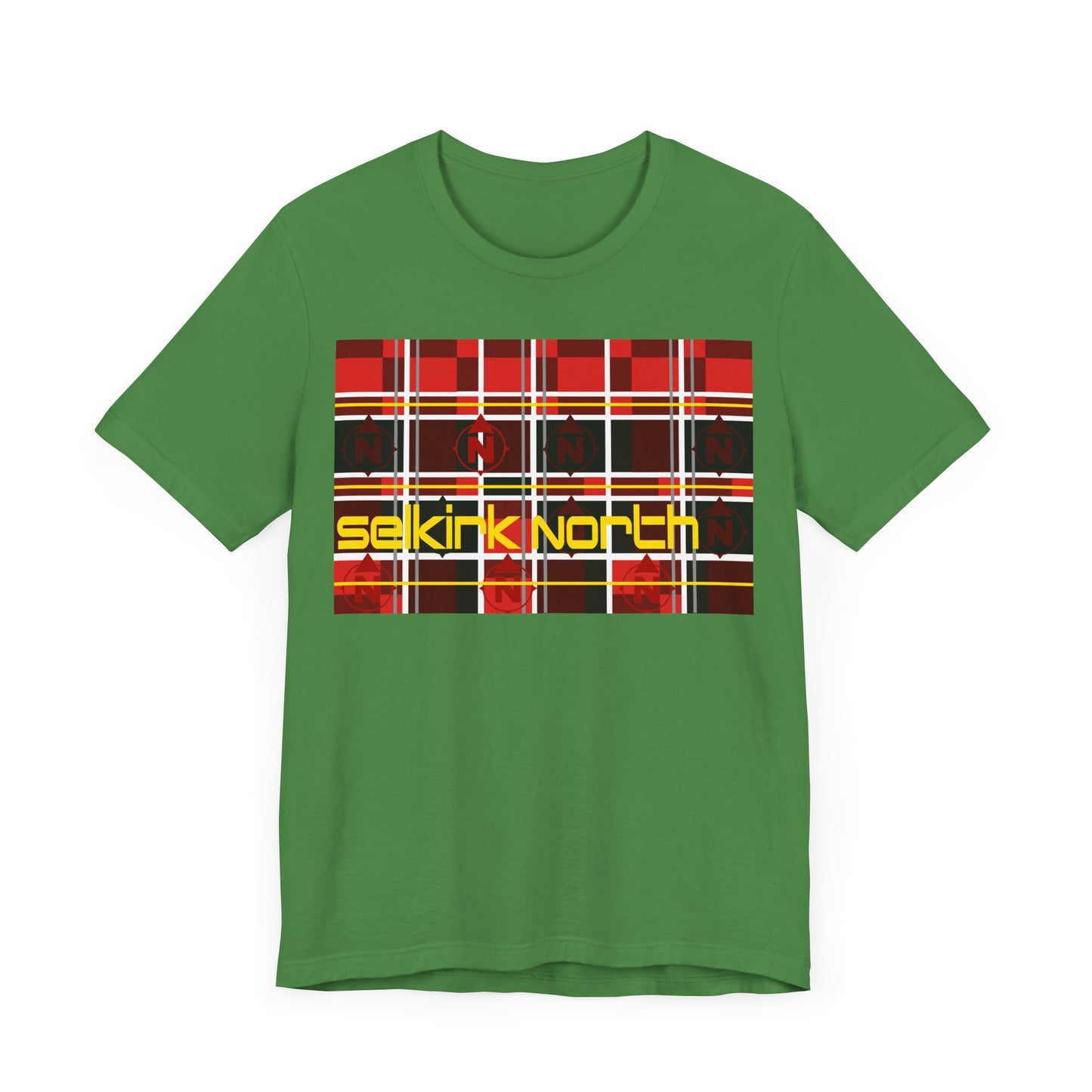 Lumberjacked Red Plaid - Unisex Jersey SS Tee