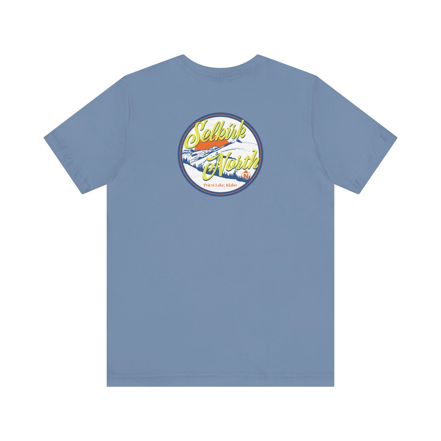 Selkirk Crest Trekker - Unisex Short Sleeve T-Shirt
