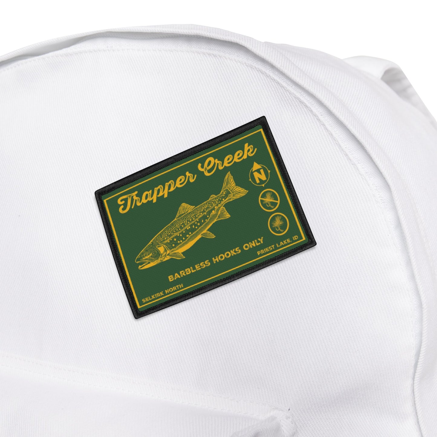 Trapper Creek | Fly Fishing - Iron-On Patch
