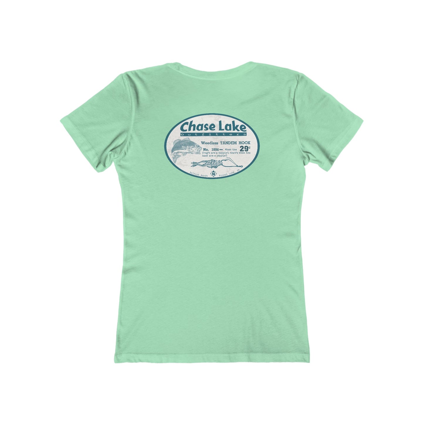 Chase Lake Outfitters | Vintage inspired Bass Fishing - Women's SS T-Shirt