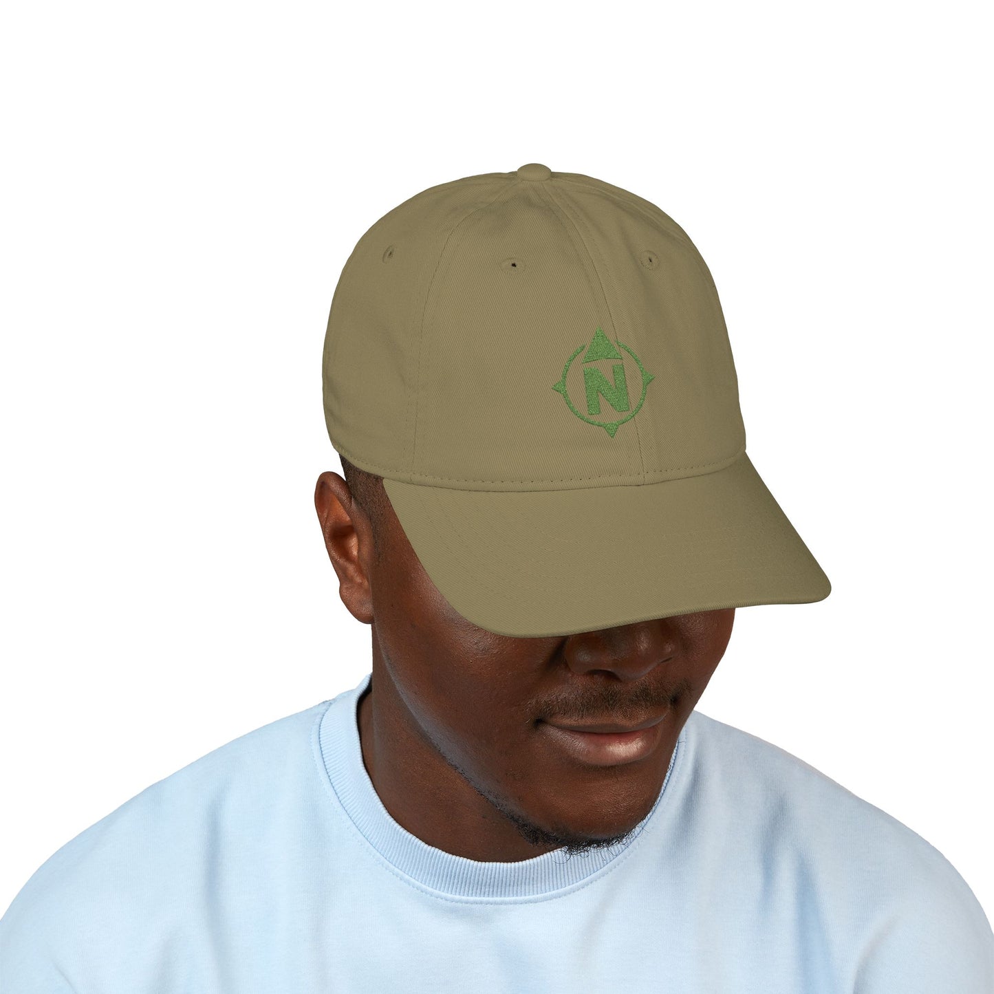 Bearing North | Logo - Embroidered Organic Baseball Cap