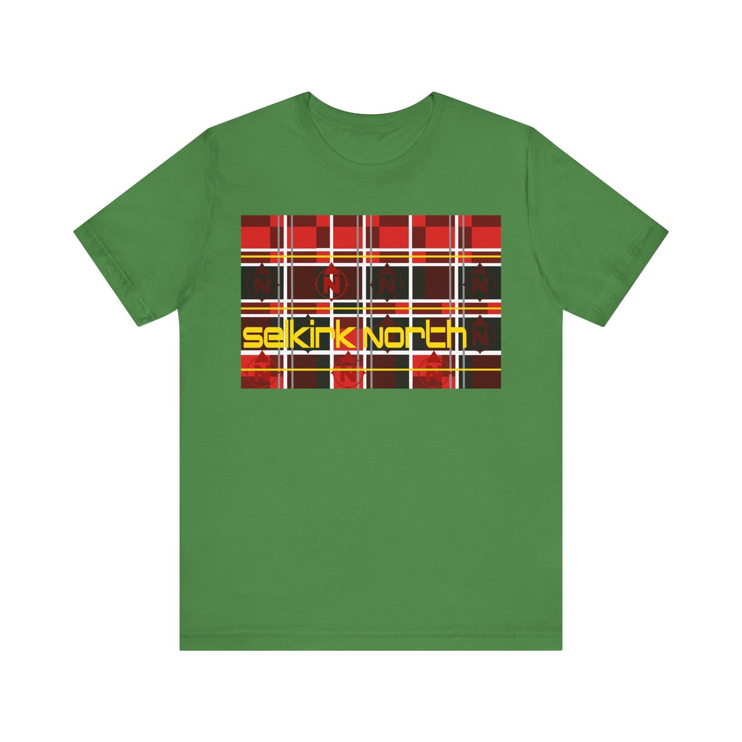 Lumberjacked Red Plaid - Unisex Jersey SS Tee