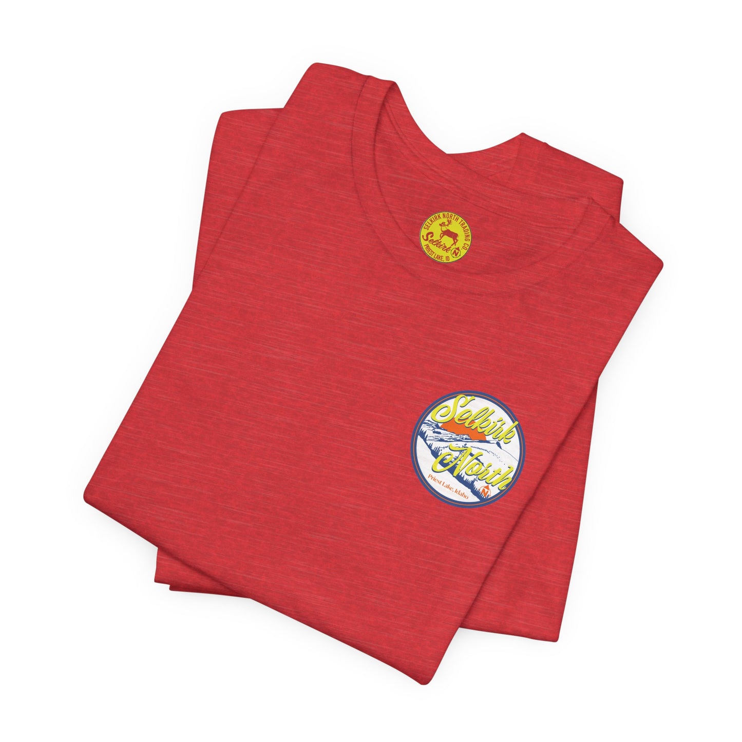 Selkirk Crest Trekker - Unisex Short Sleeve T-Shirt