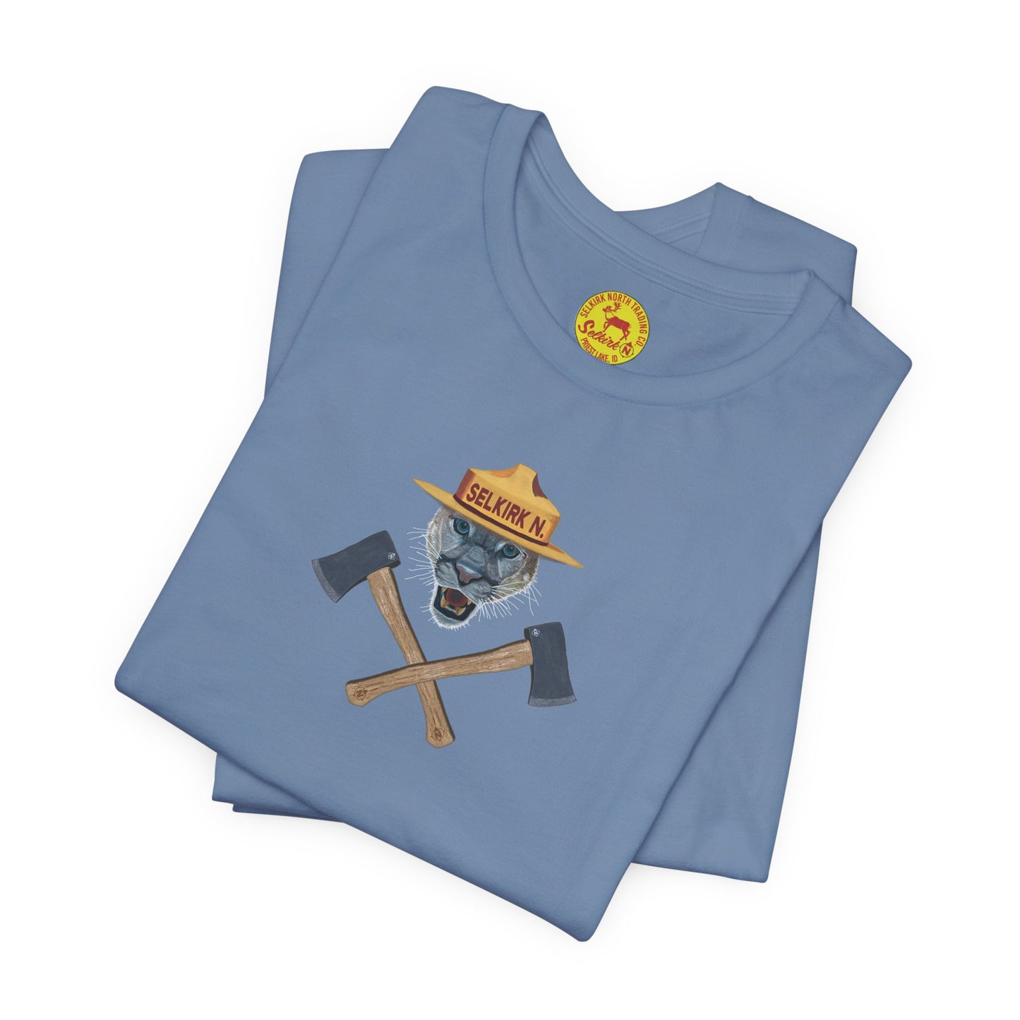 Selkirk Tommy Vintage Matchbook | Hold The Line - Motivational, Unisex SS T-Shirt