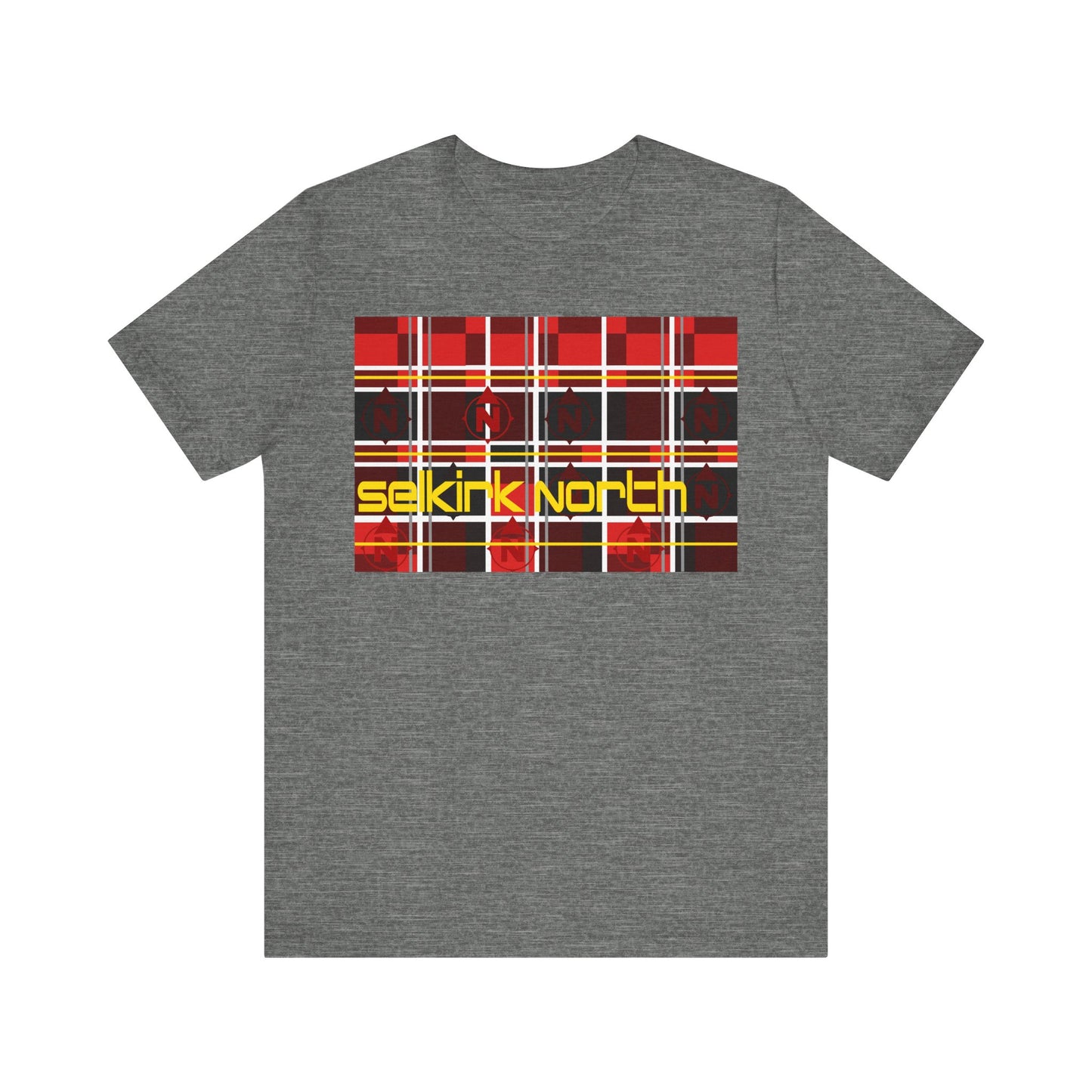 Lumberjacked Red Plaid - Unisex Jersey SS Tee