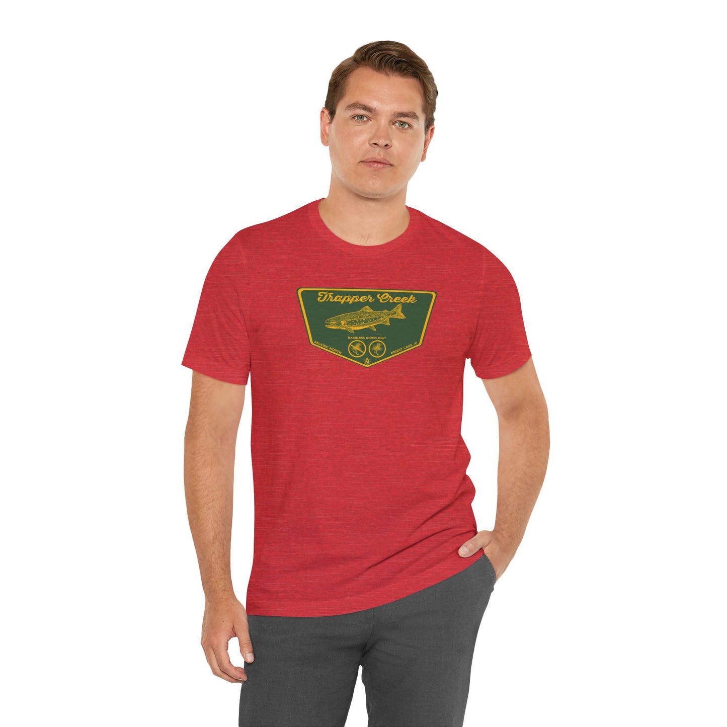 Barbless Bulls - Unisex Short Sleeve Jersey Tee