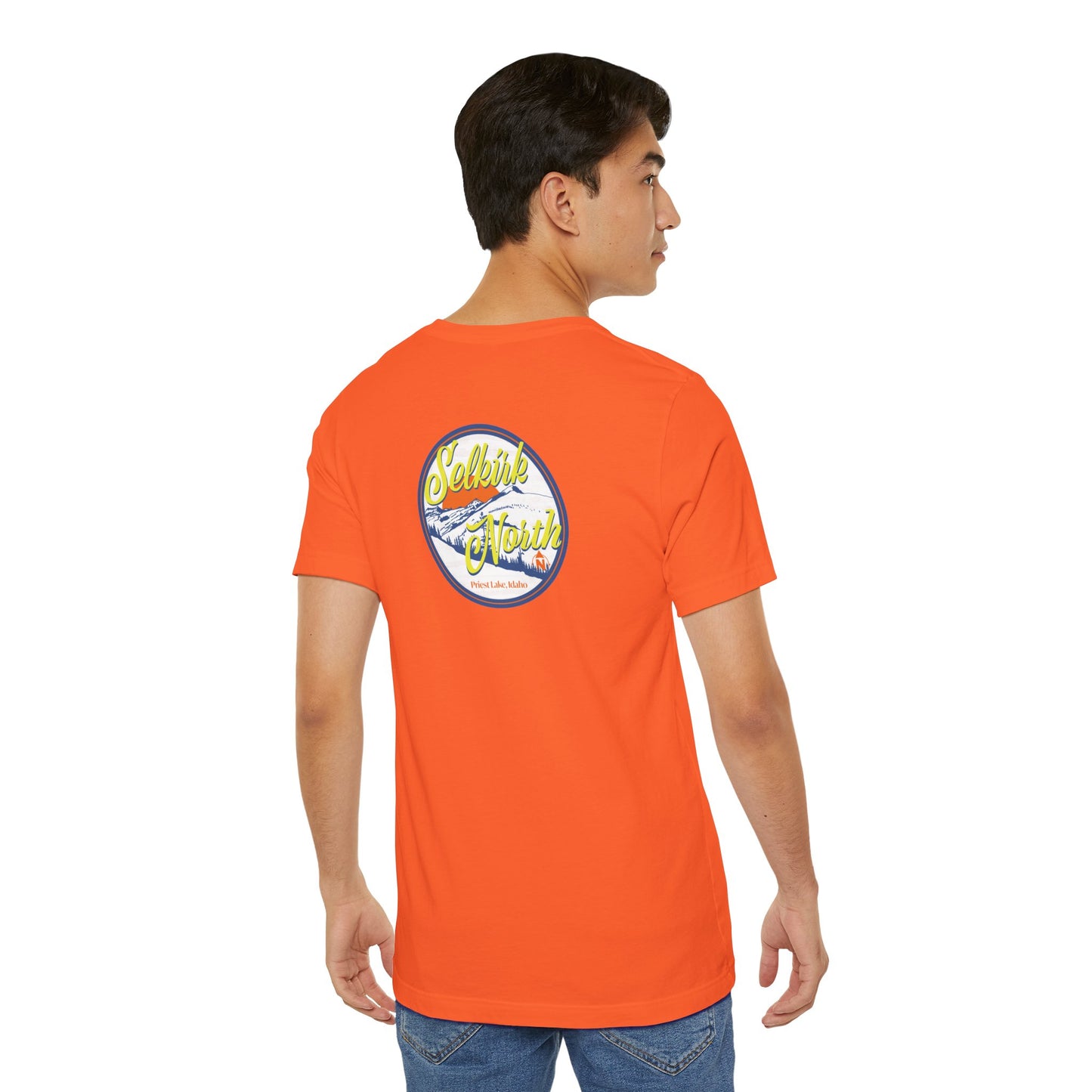 Selkirk Crest Trekker - Unisex Short Sleeve T-Shirt