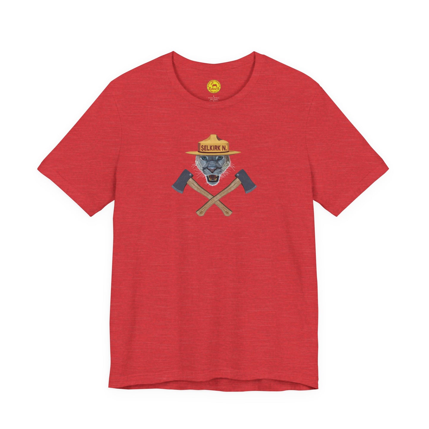 Selkirk Tommy | Vintage PSA Matchbook | Prevent Forest Fires  | Unisex SS T-Shirt